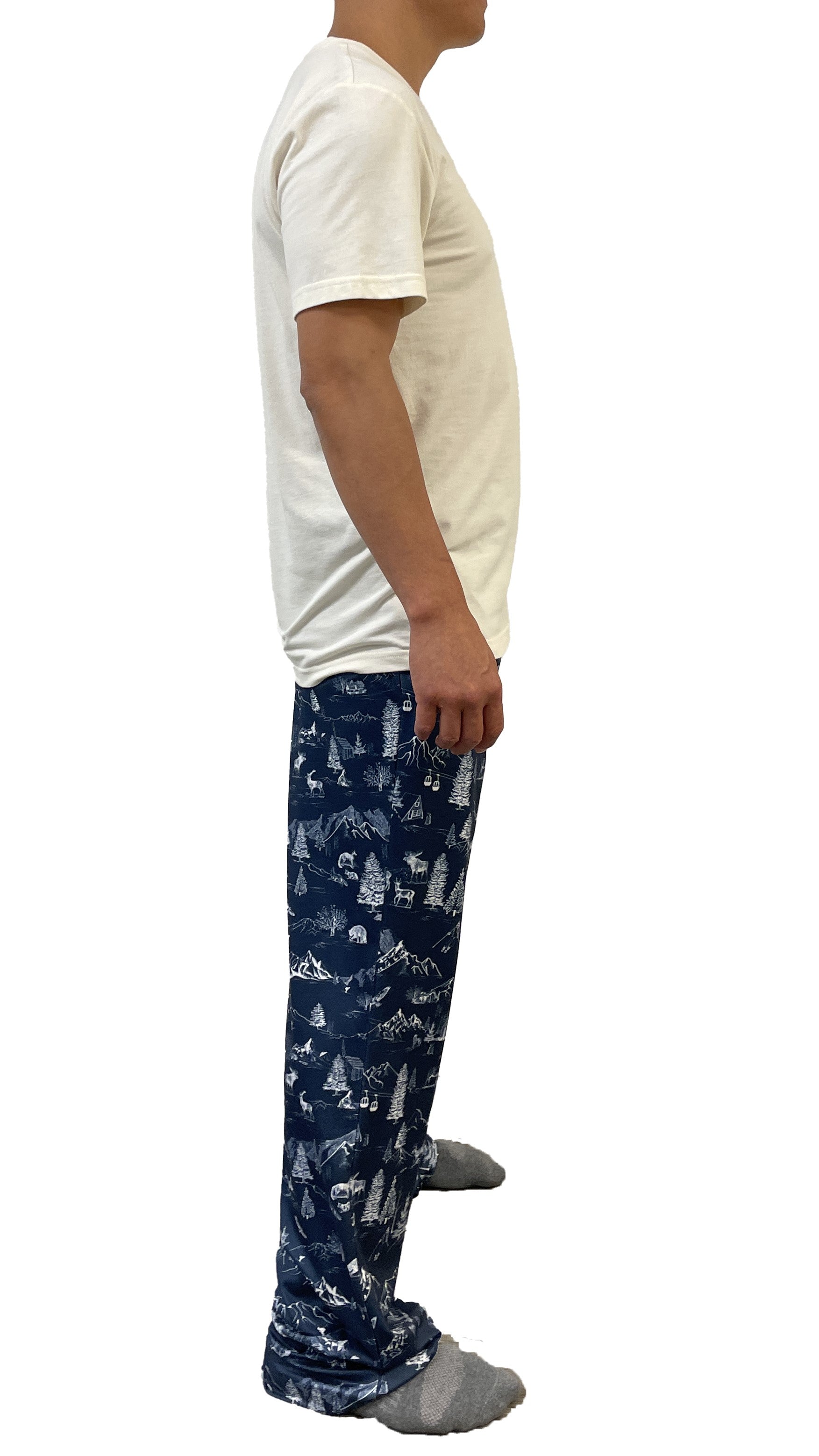 Men T-Shirt & Pajama Pants Gift Set