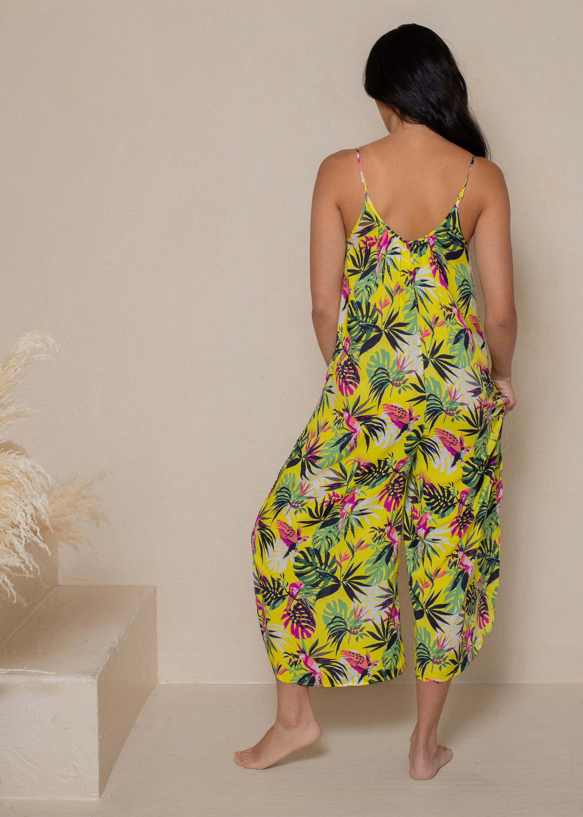 Silk Like Viscose Jumpsuit