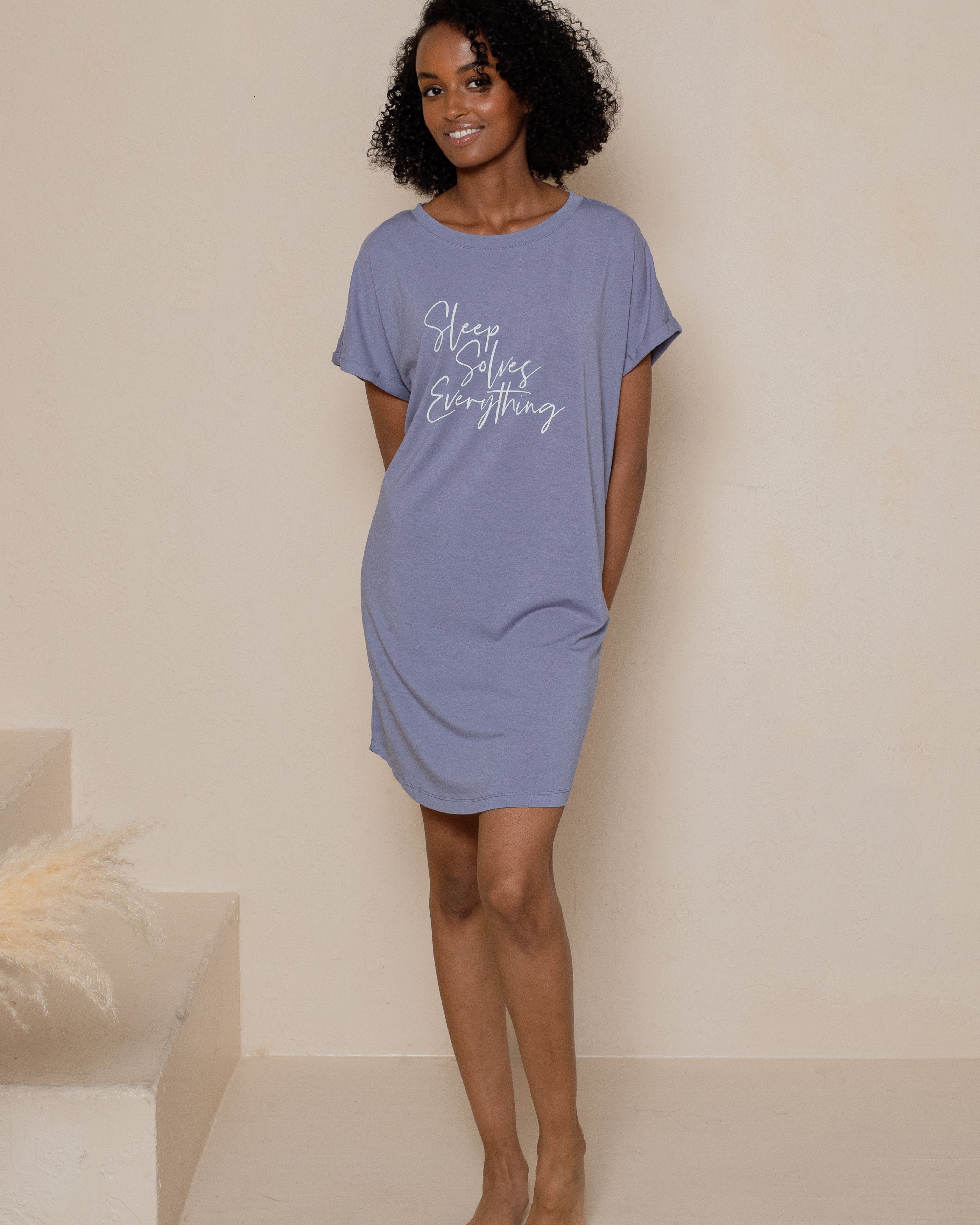 Graphic Sleep T (Modal Blend)