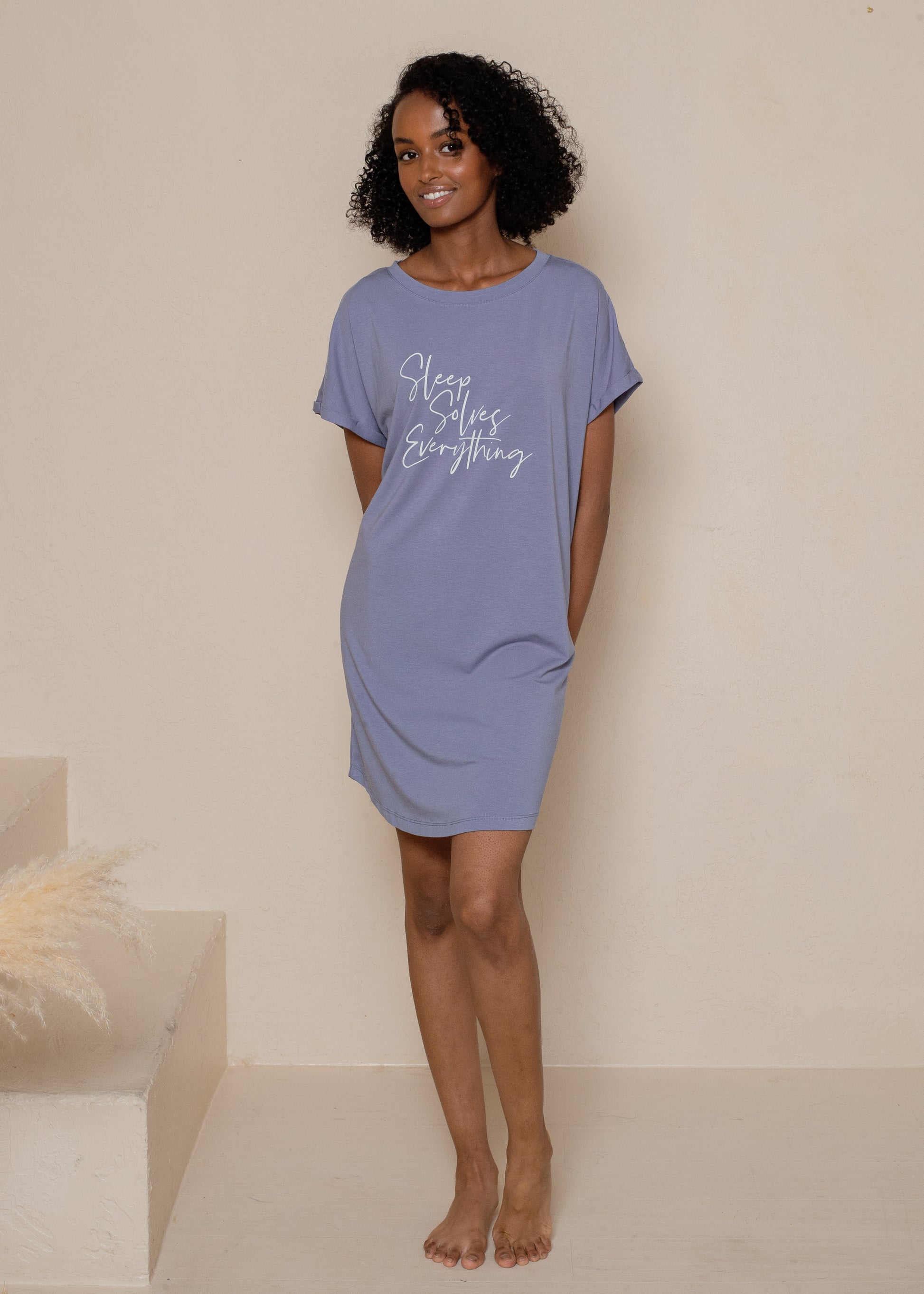 Graphic Sleep T (Modal Blend)