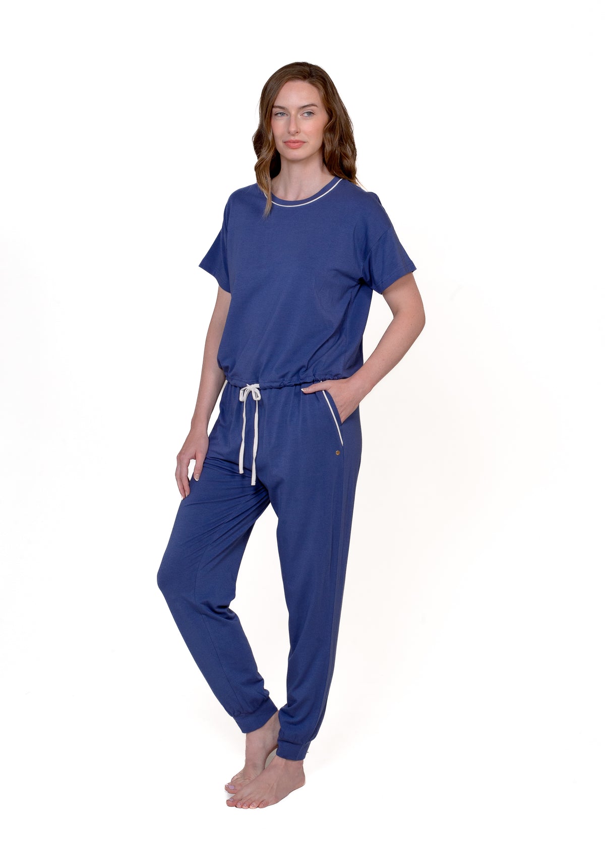 DROP SHOULDER TEE & JOGGER SET