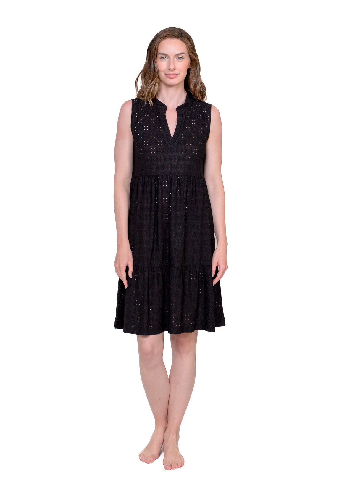 BAND COLLAR COVER UP DRESS
