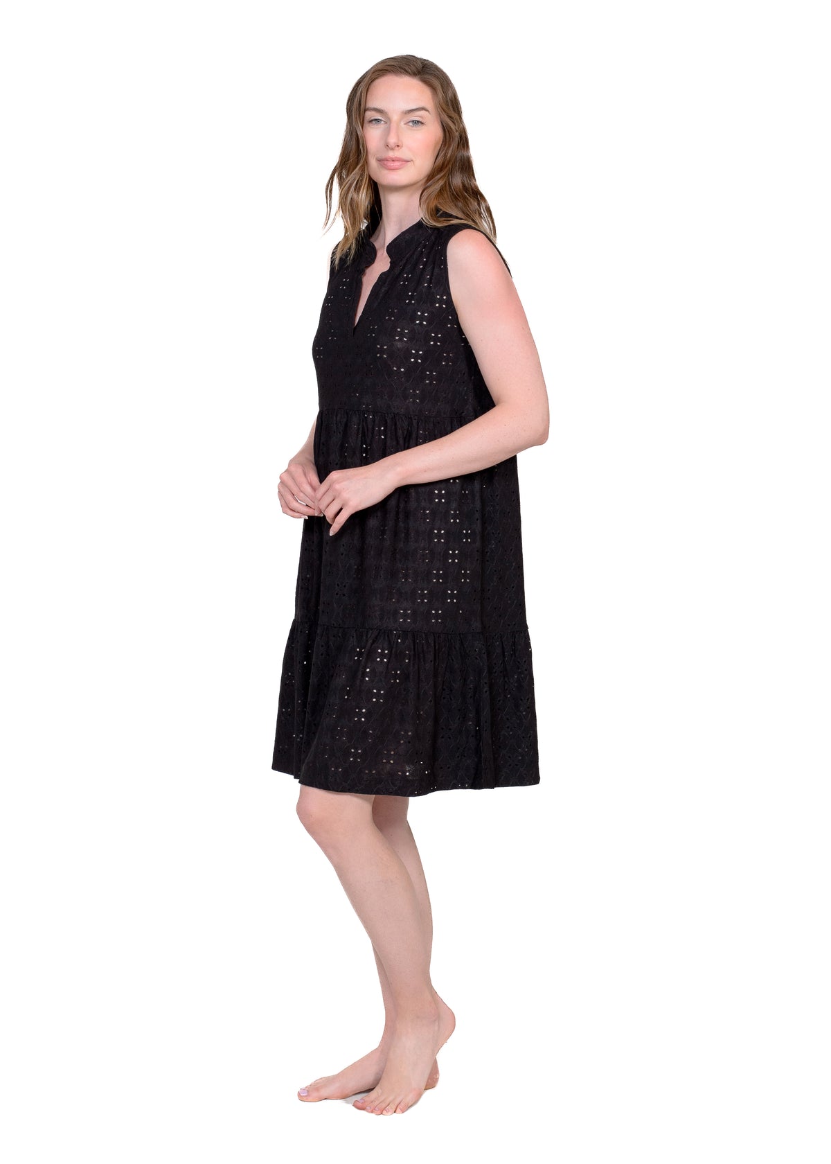 BAND COLLAR COVER UP DRESS