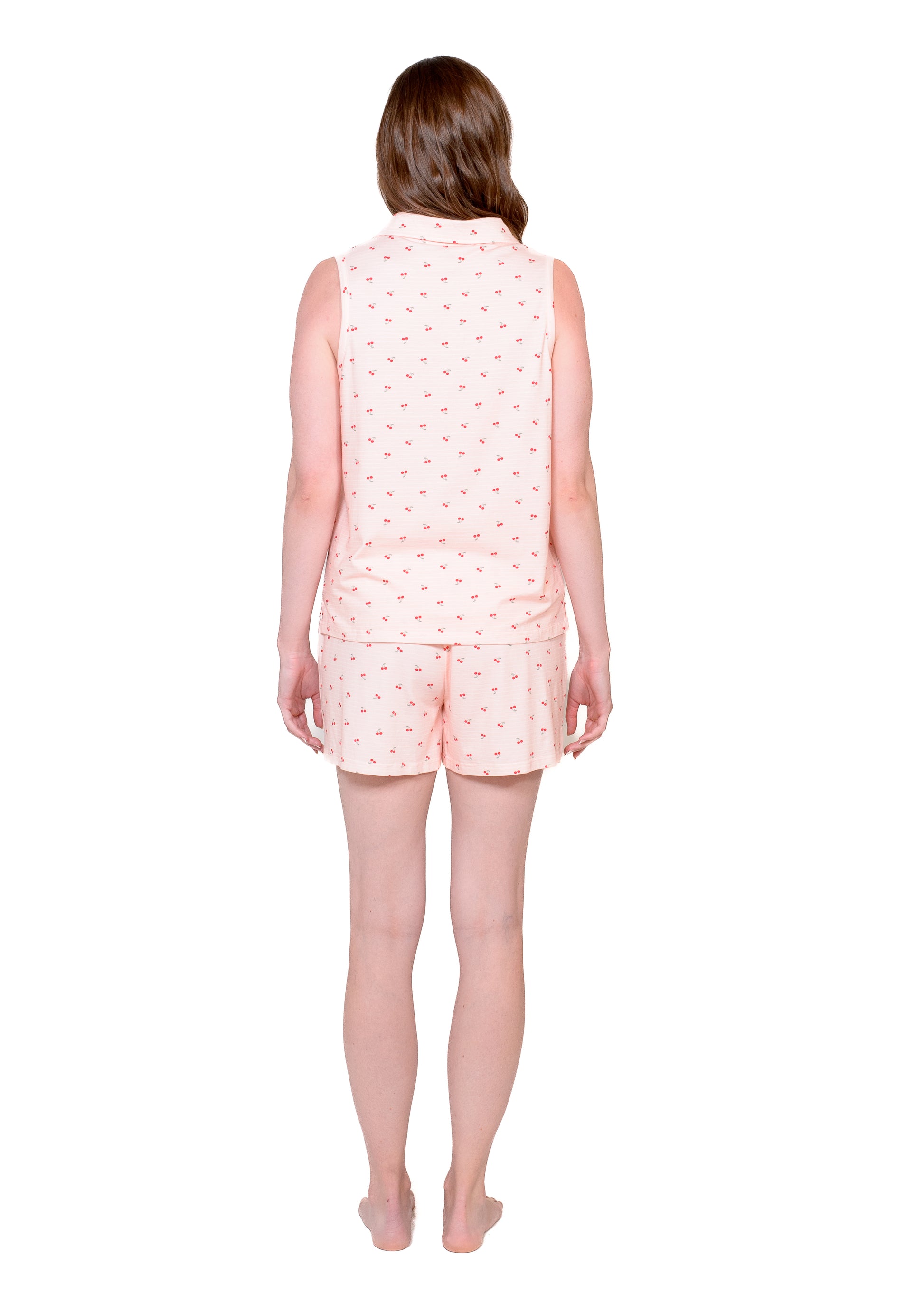 Sleeveless Polo & Shorts Set