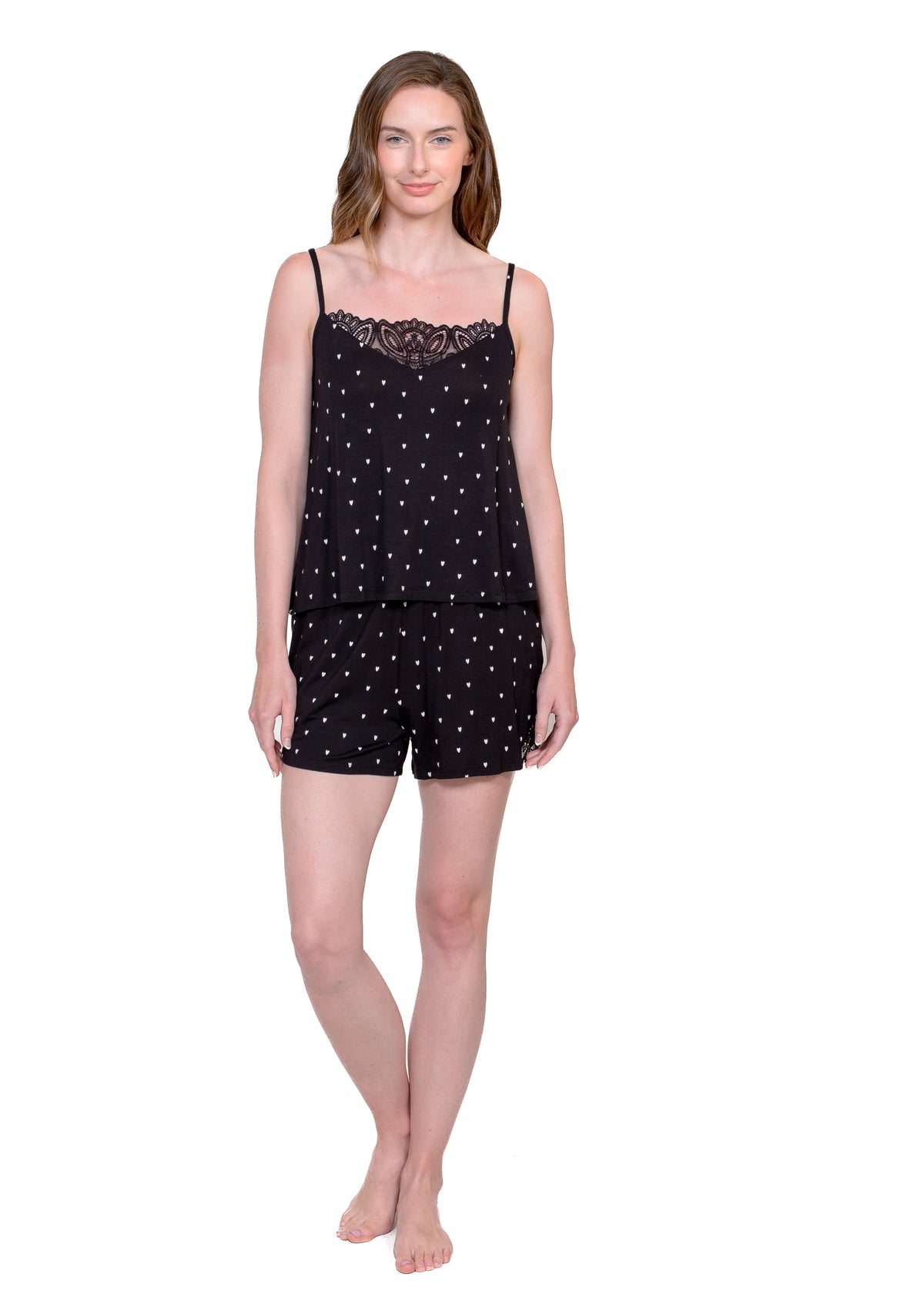 LACE CAMI/SHORT SET