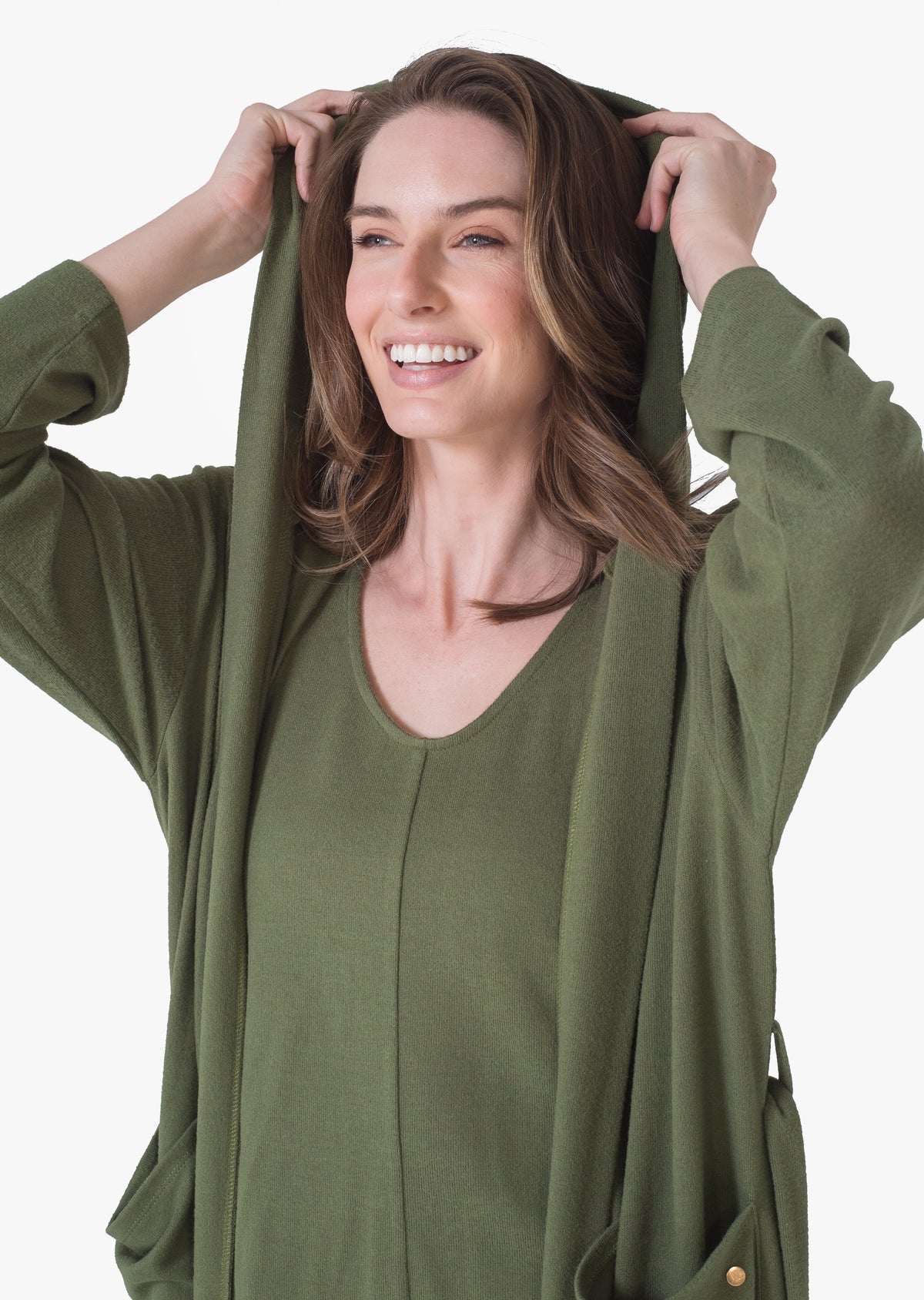 HOODED ROBE