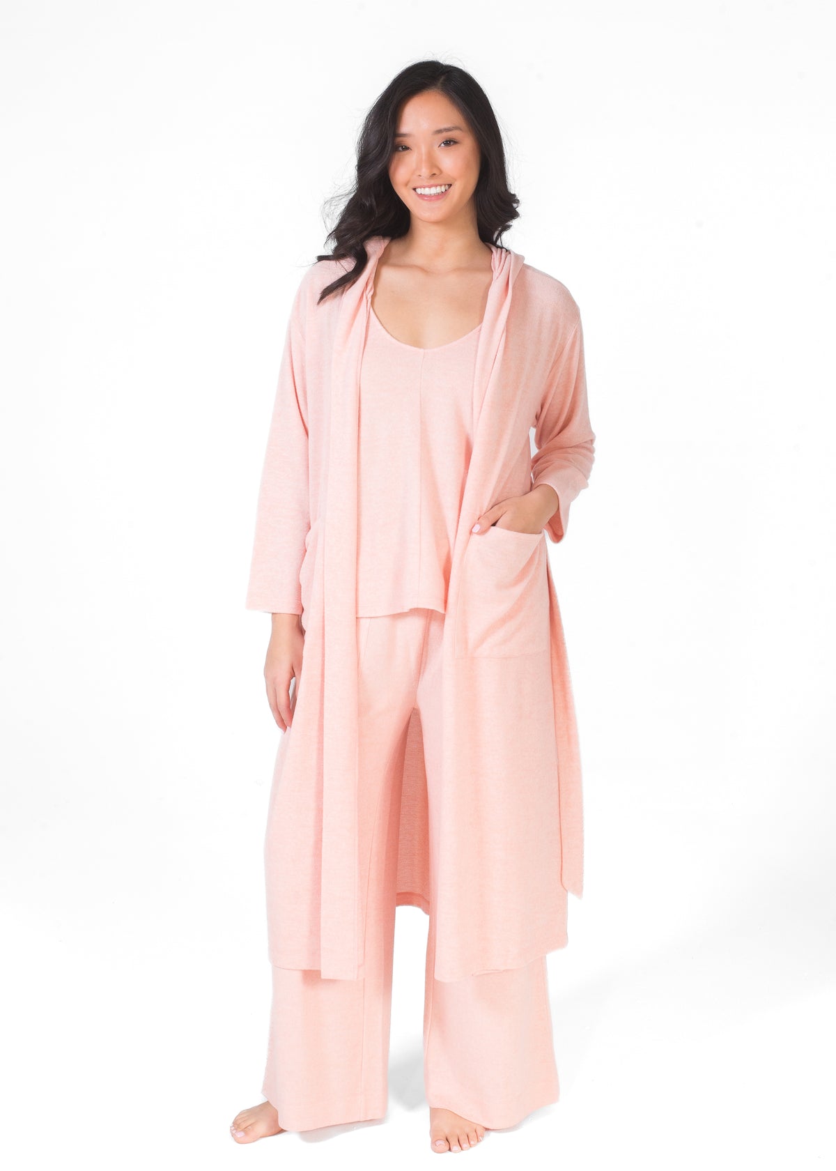 HOODED ROBE