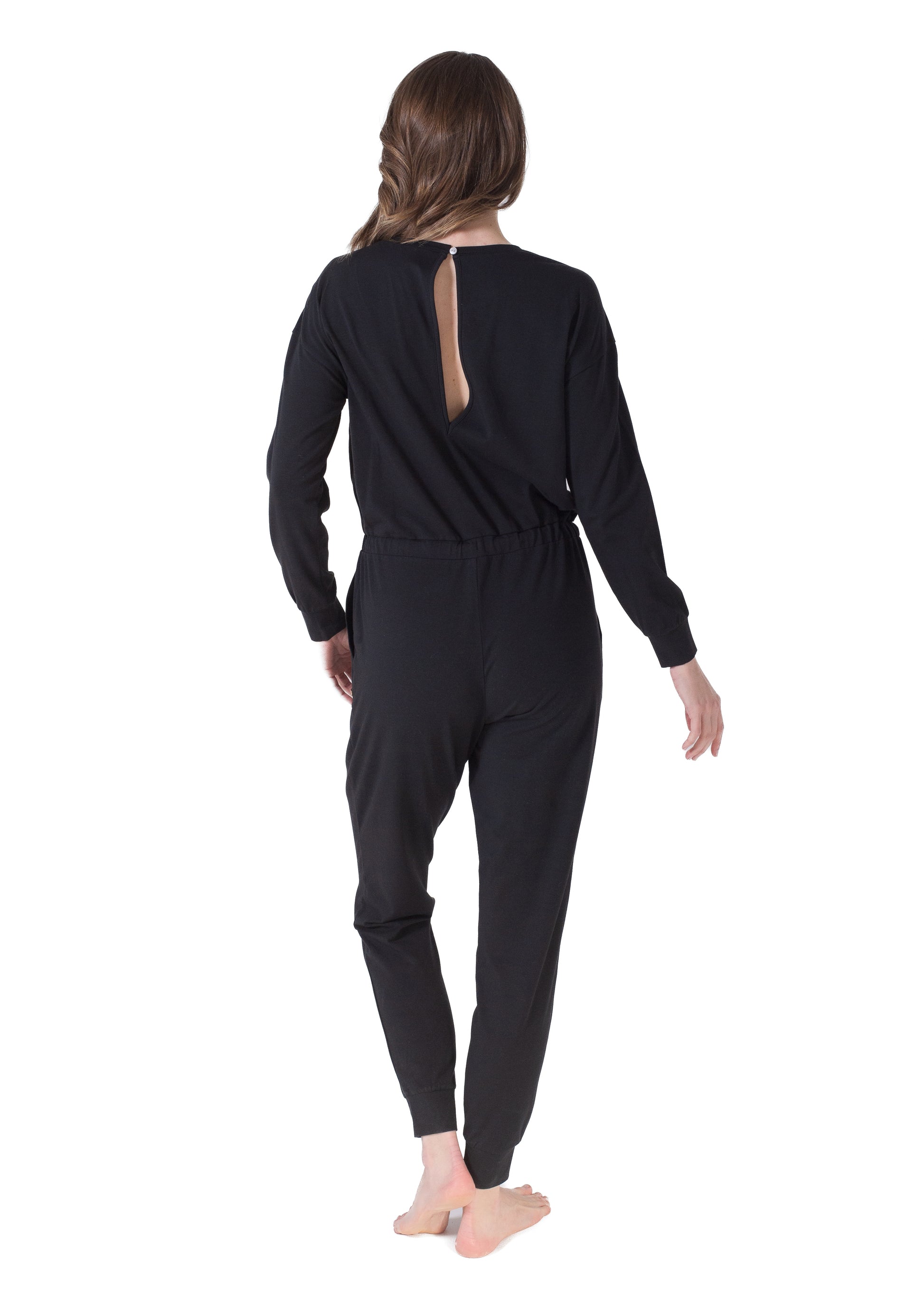 Long Sleeve Jogger Jumpsuit