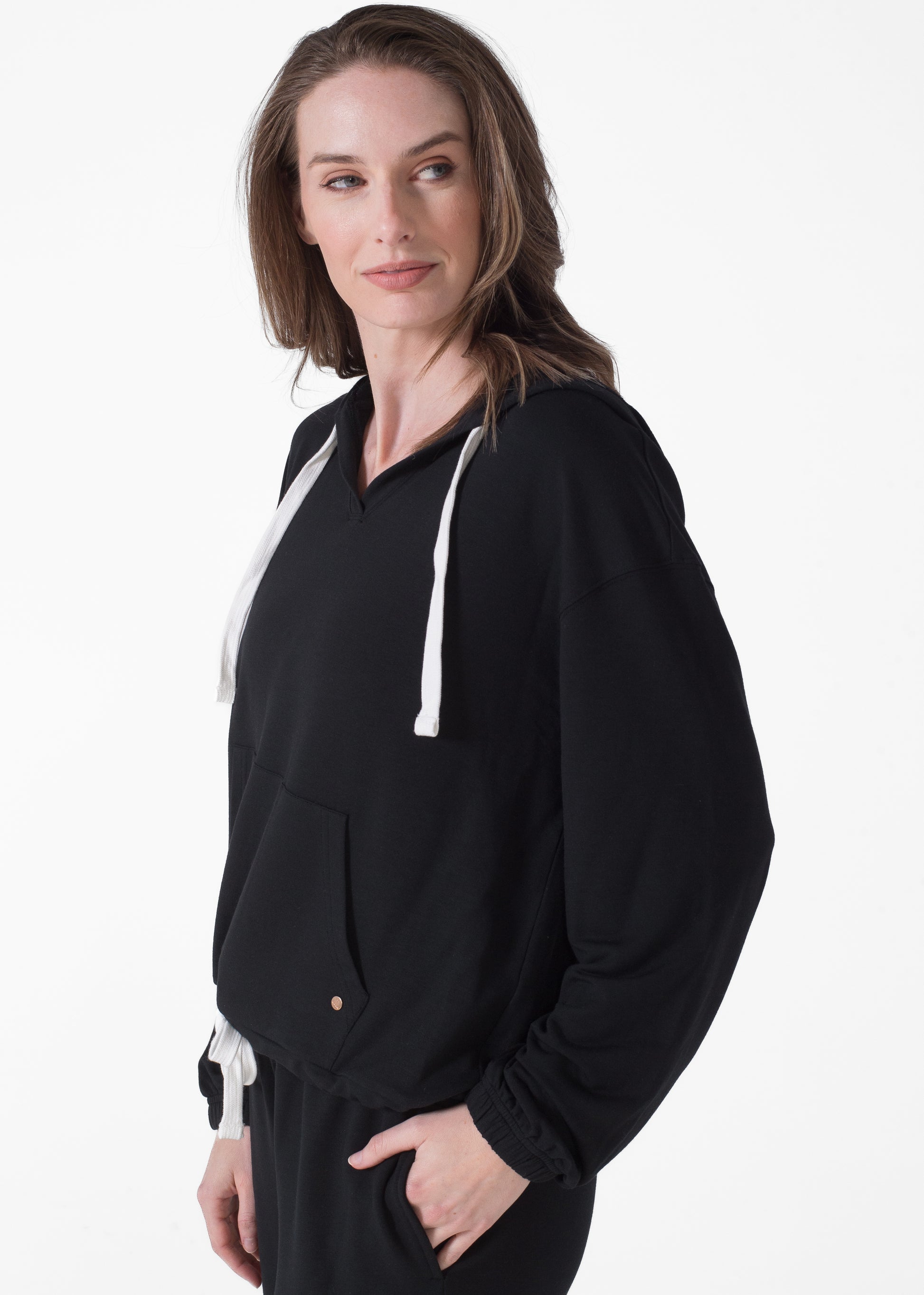 V-Neck Hoody