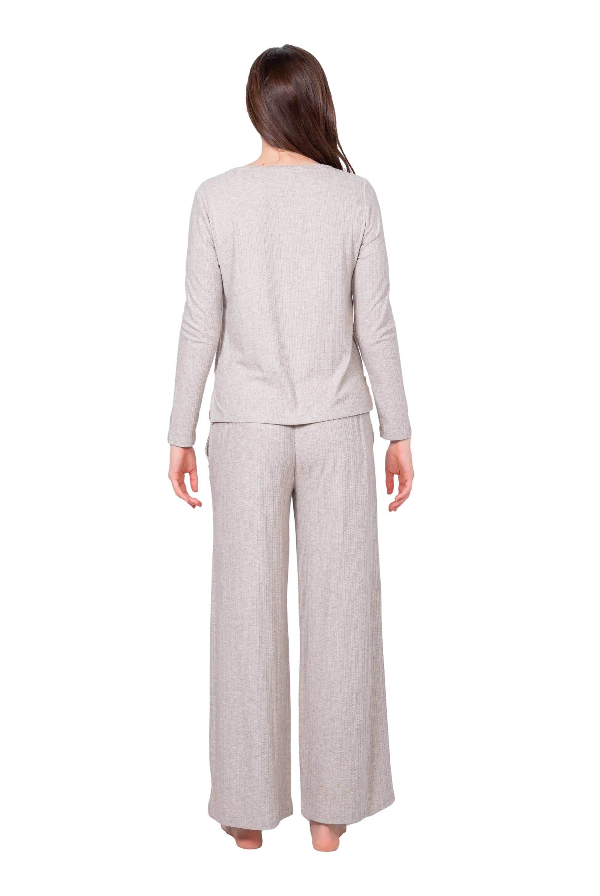 Recycled Pointelle Knit Lounge Set