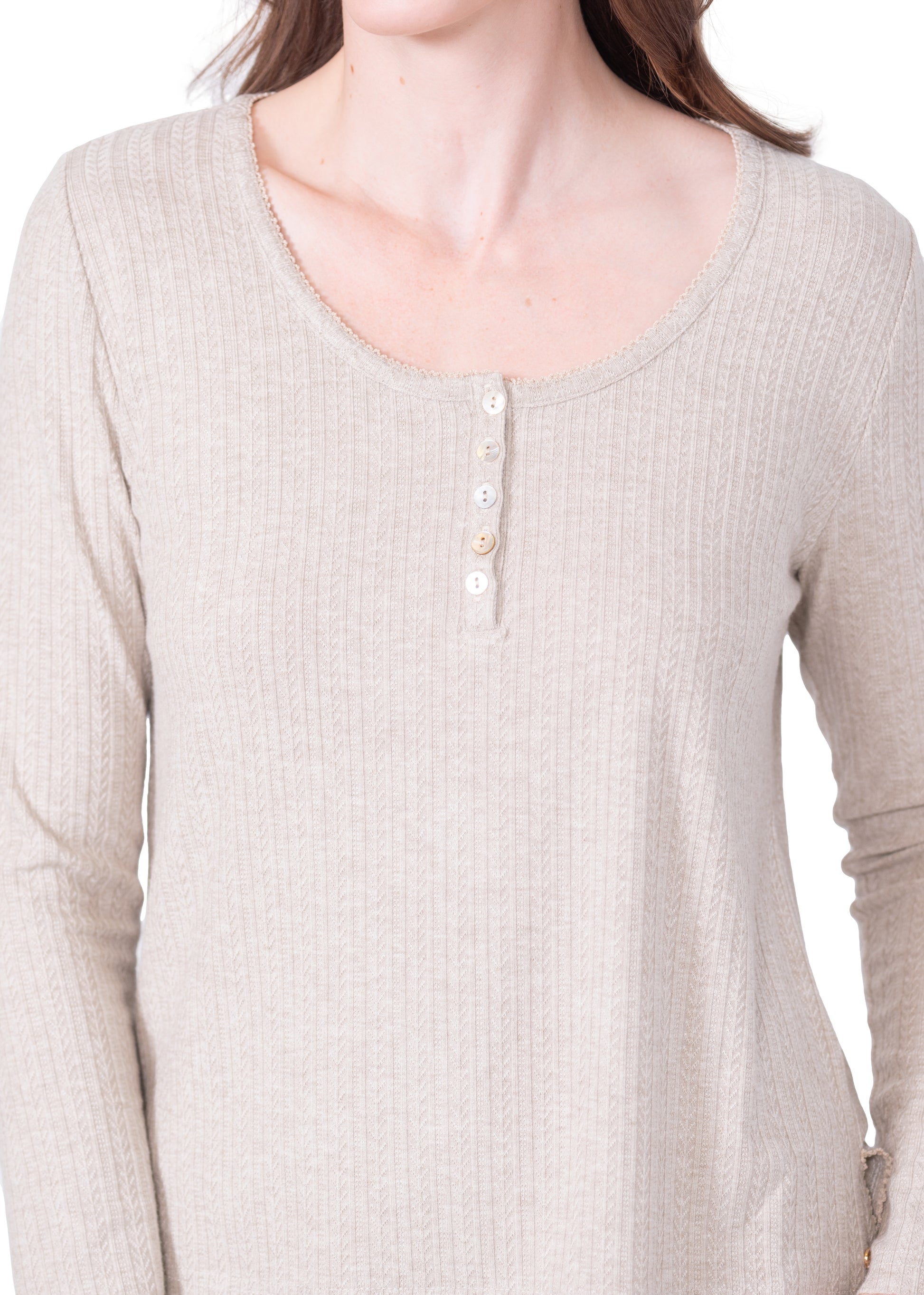 Recycled Pointelle Knit Lounge Set