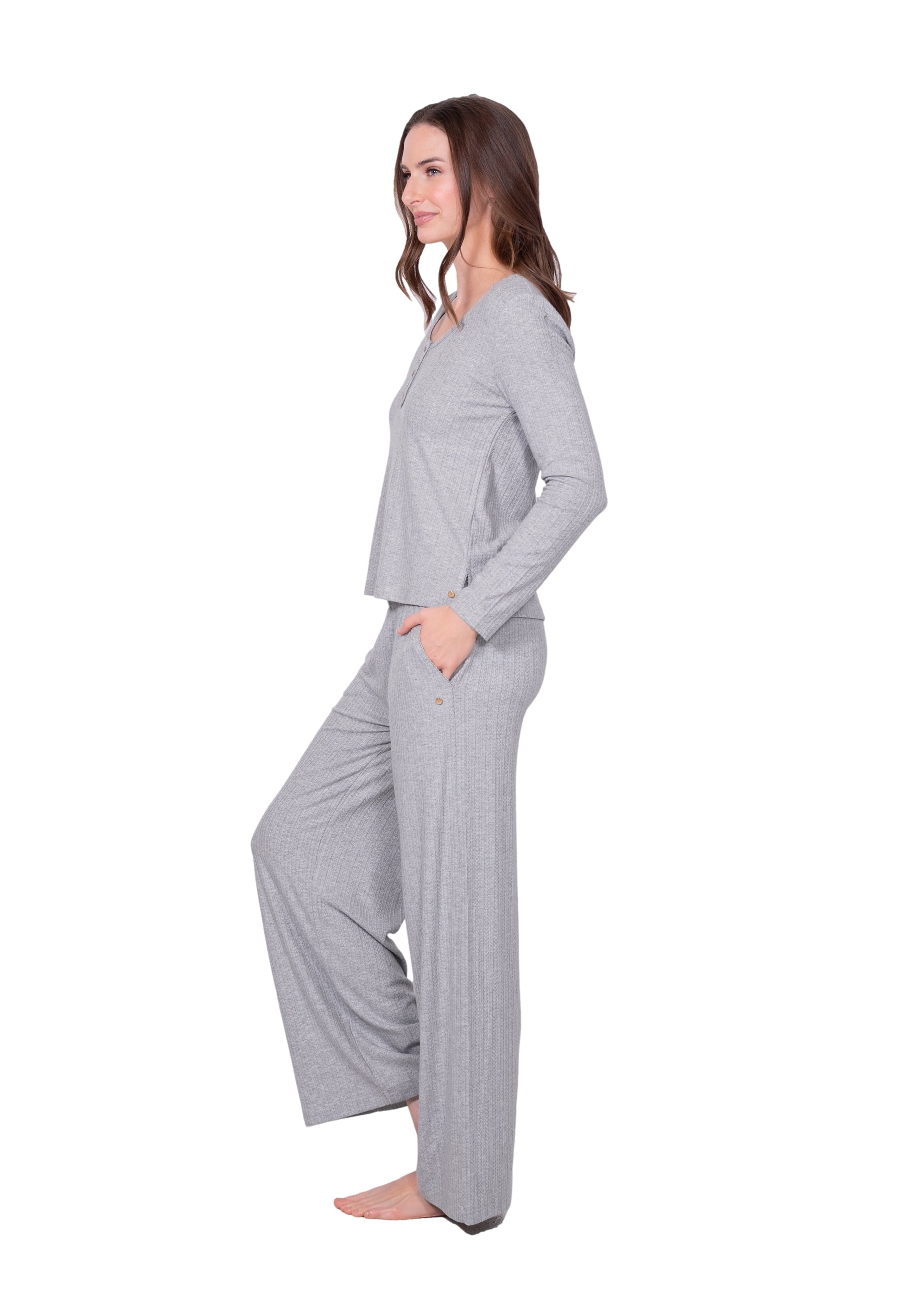 Recycled Pointelle Knit Lounge Set