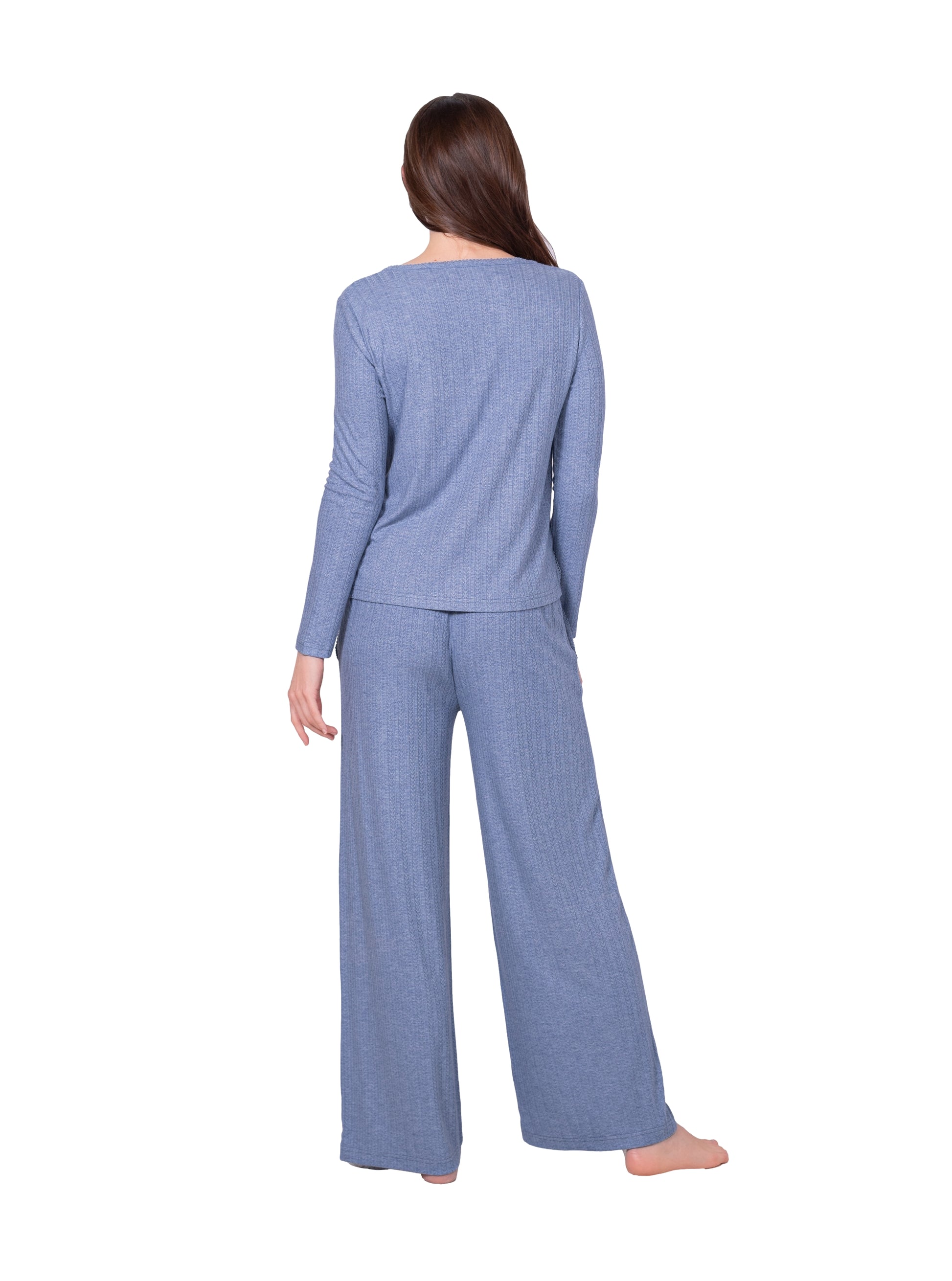 Recycled Pointelle Knit Lounge Set
