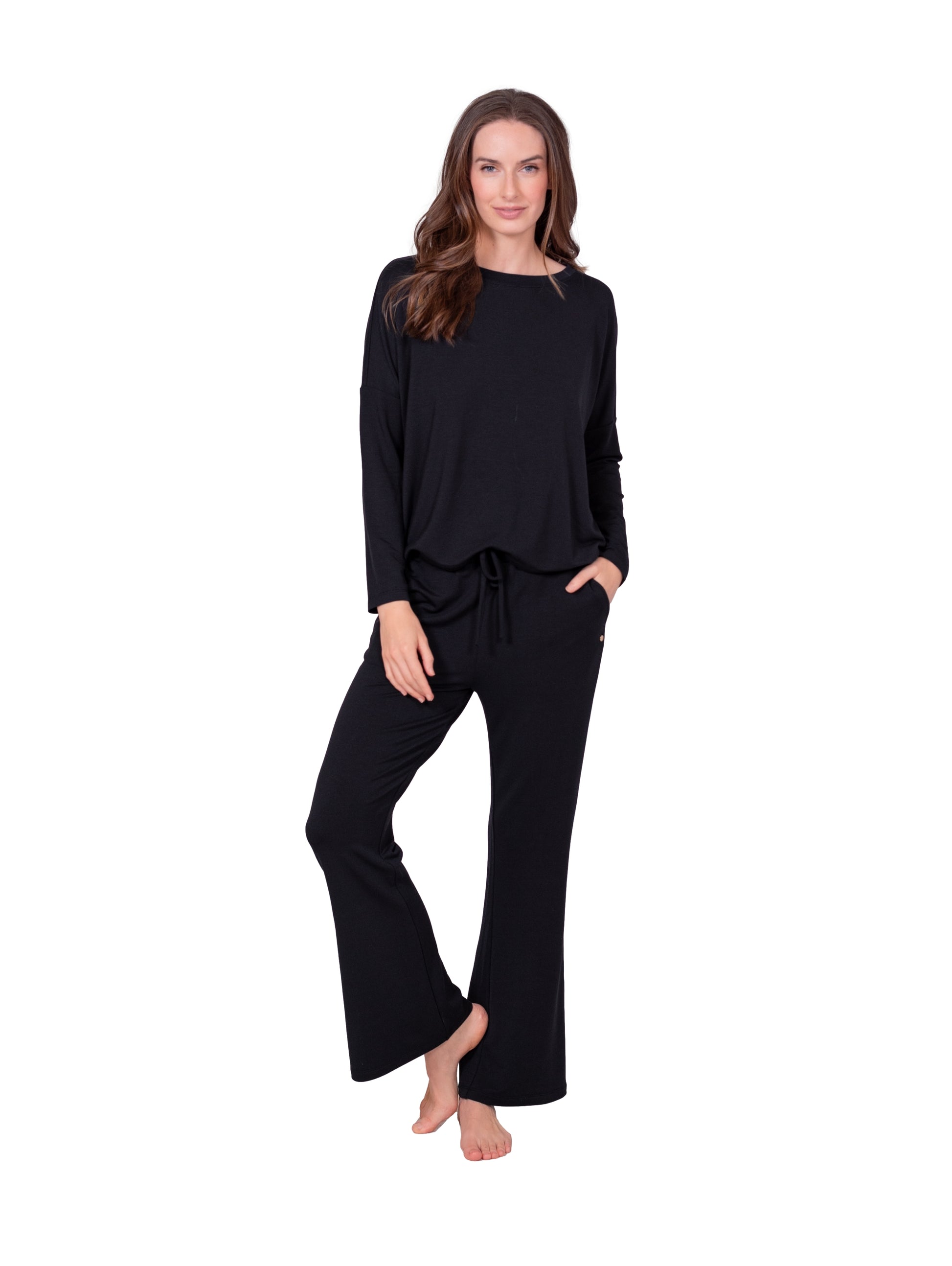 Eco Soft Pull-On Flared Pant