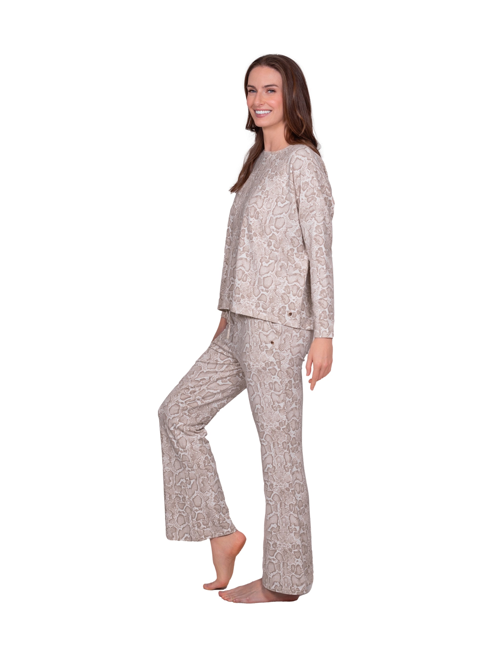 Eco Soft Pull-On Flared Pant