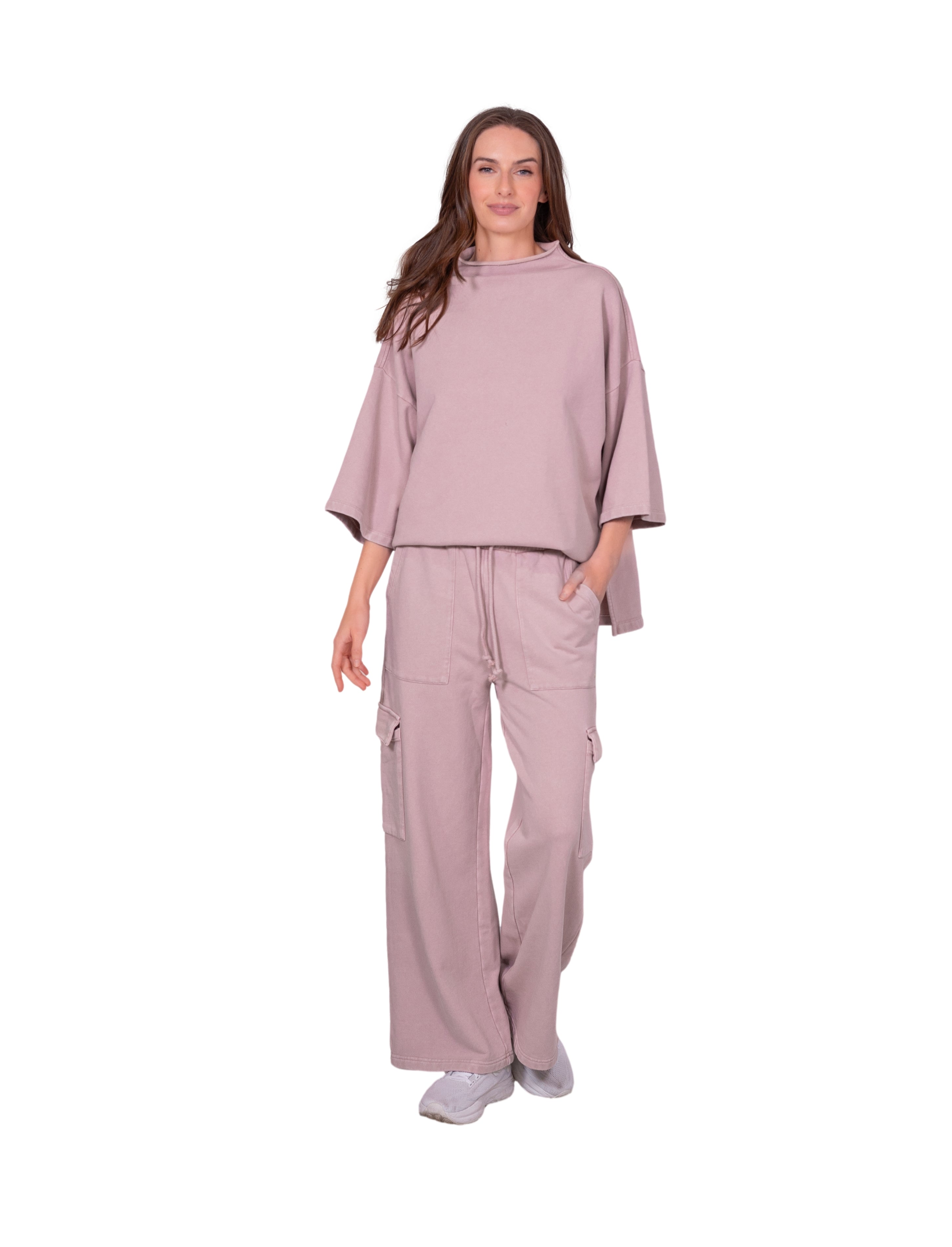 French Terry Oversized Top – LATTELOVE Co.