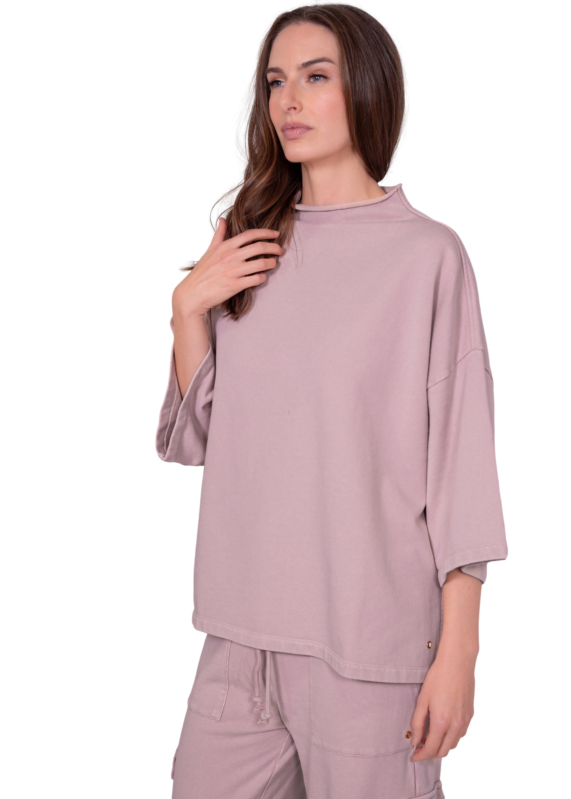 French Terry Oversized Top