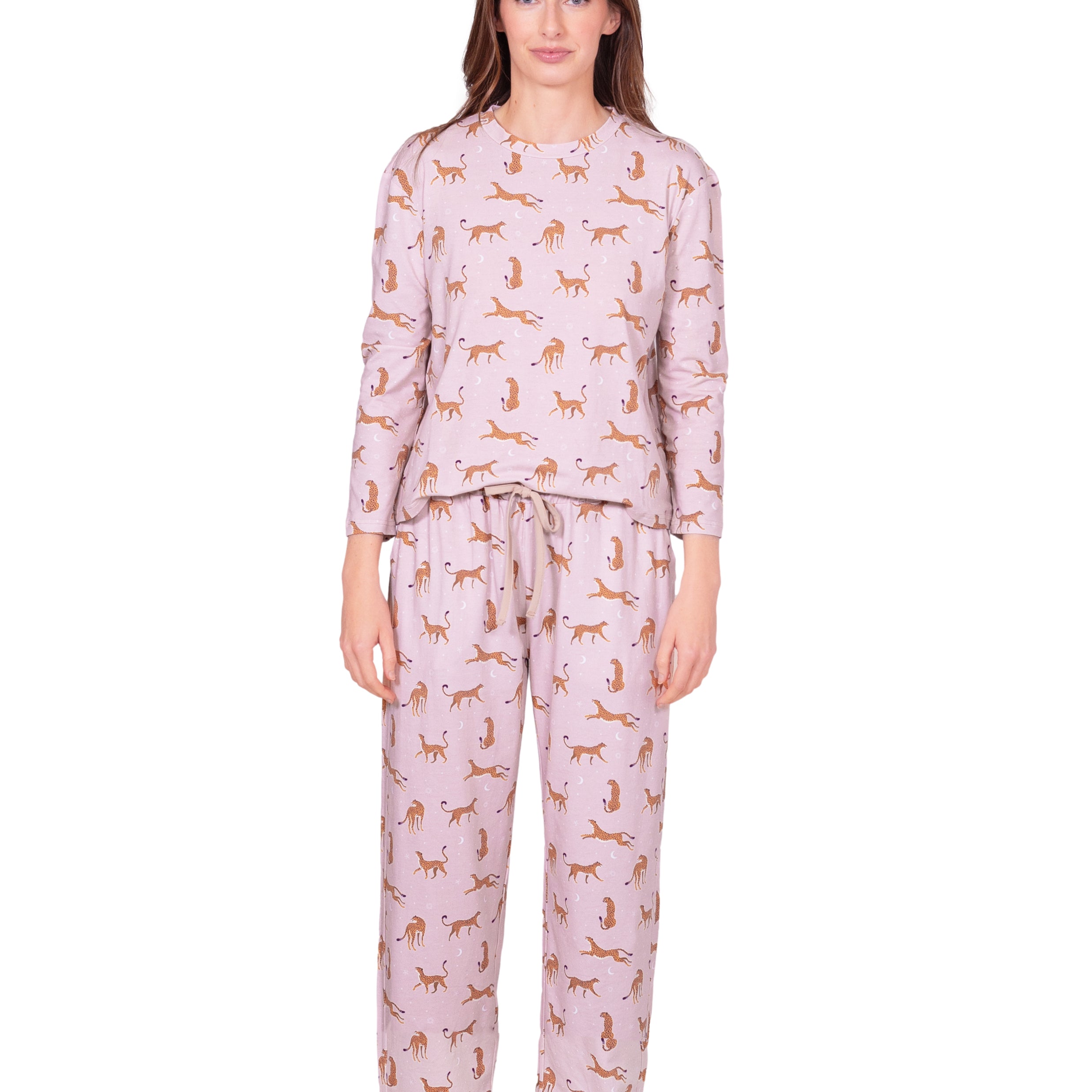 Cozy Long Sleeve Tee & PJ Gift Set