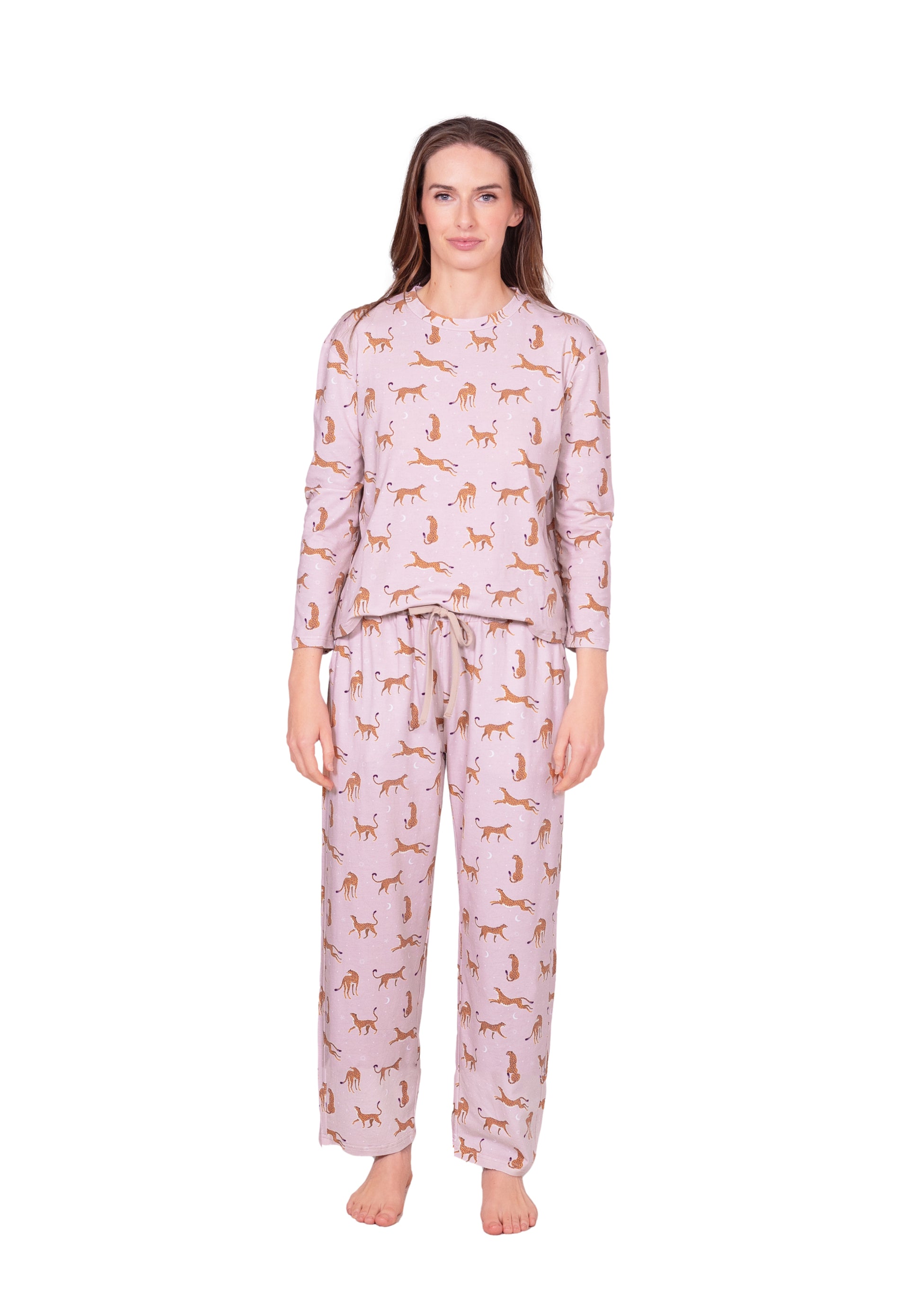 Cozy Long Sleeve Tee & PJ Gift Set
