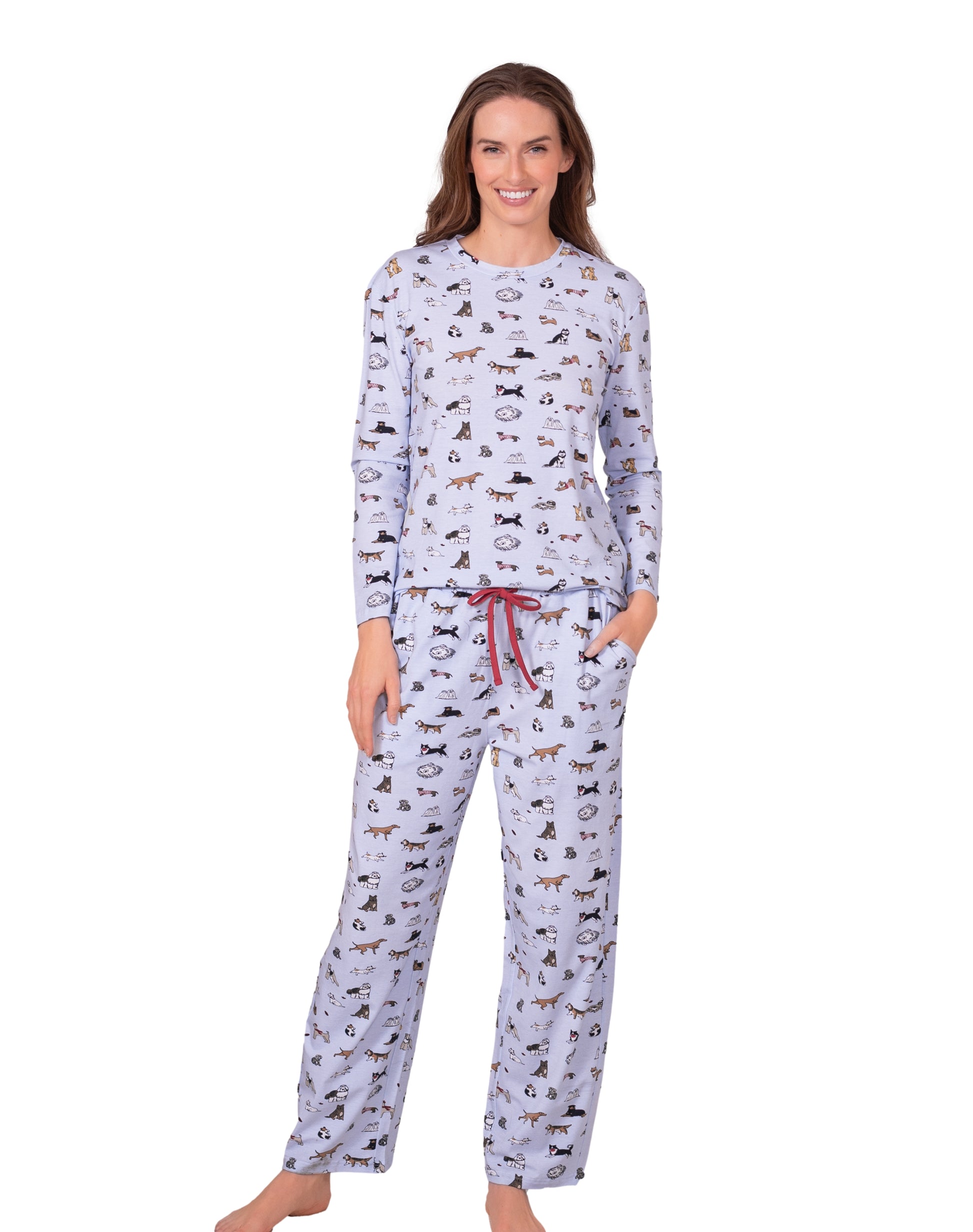 Cozy Long Sleeve Tee & PJ Gift Set