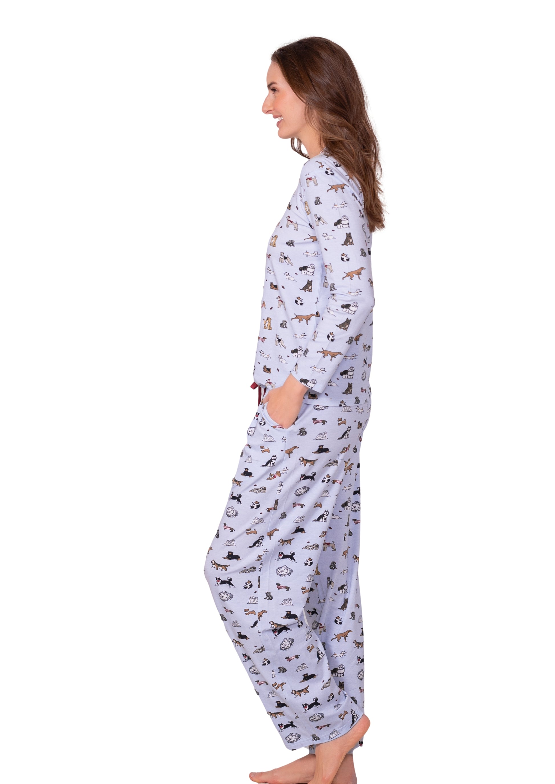 Cozy Long Sleeve Tee & PJ Gift Set