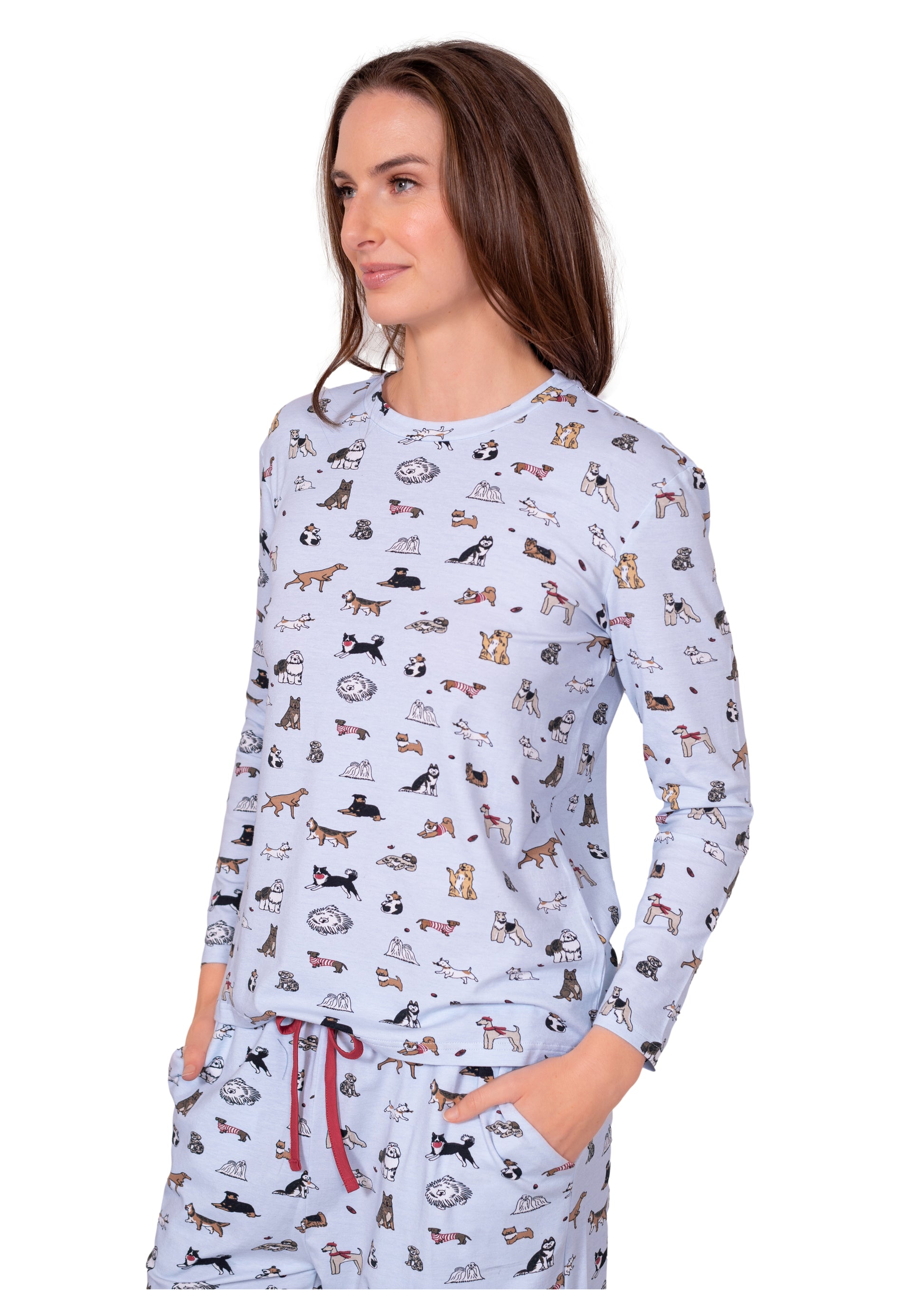 Cozy Long Sleeve Tee & PJ Gift Set