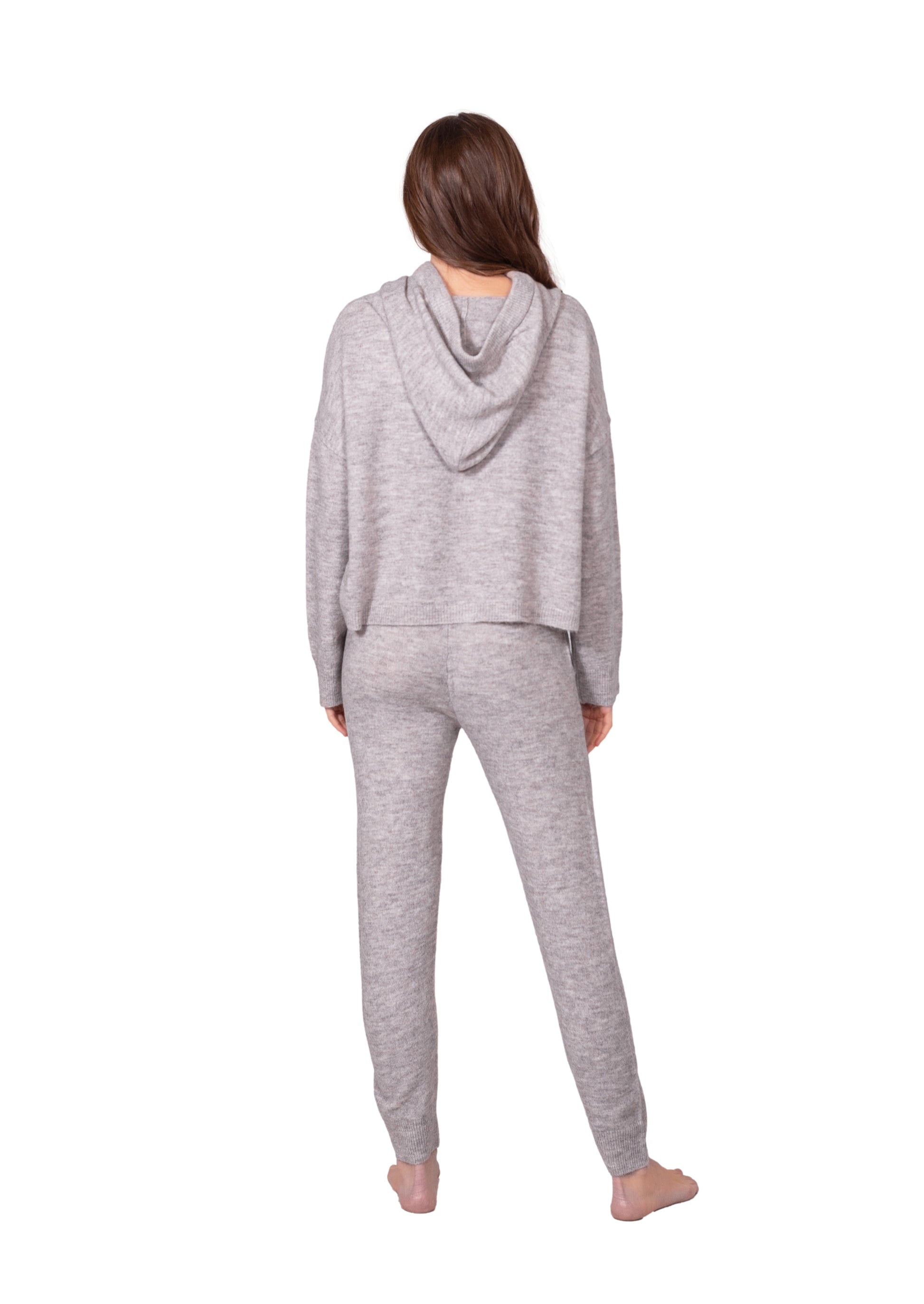 Sweater Knit Hoodie & Jogger Set