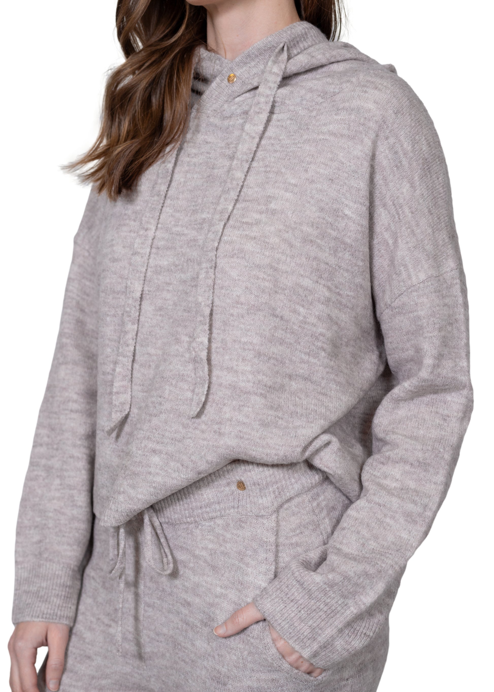 Sweater Knit Hoodie & Jogger Set