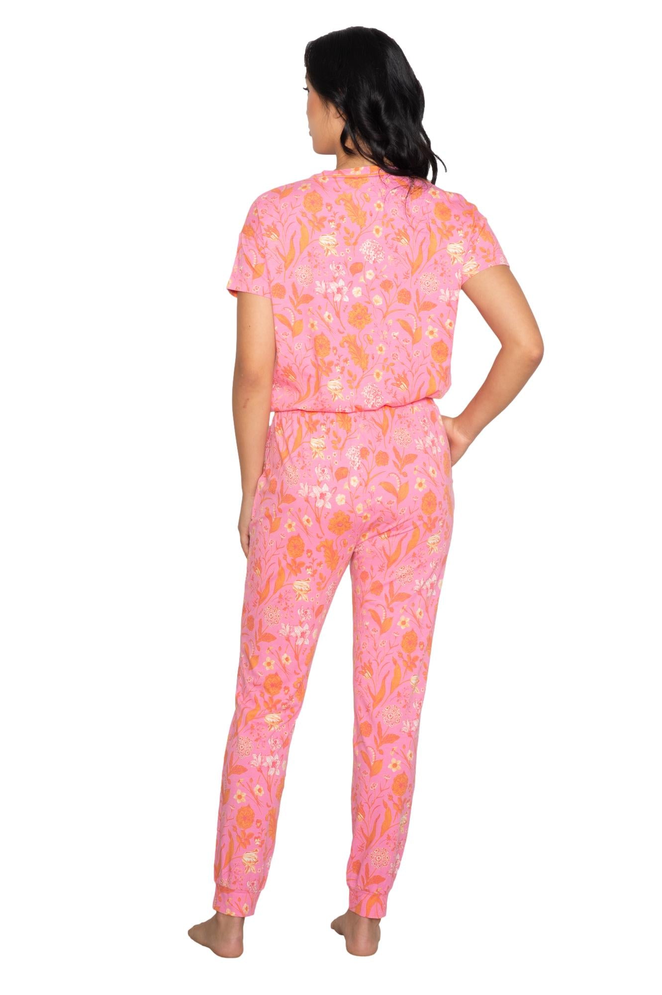 Drop shoulder tee & jogger set