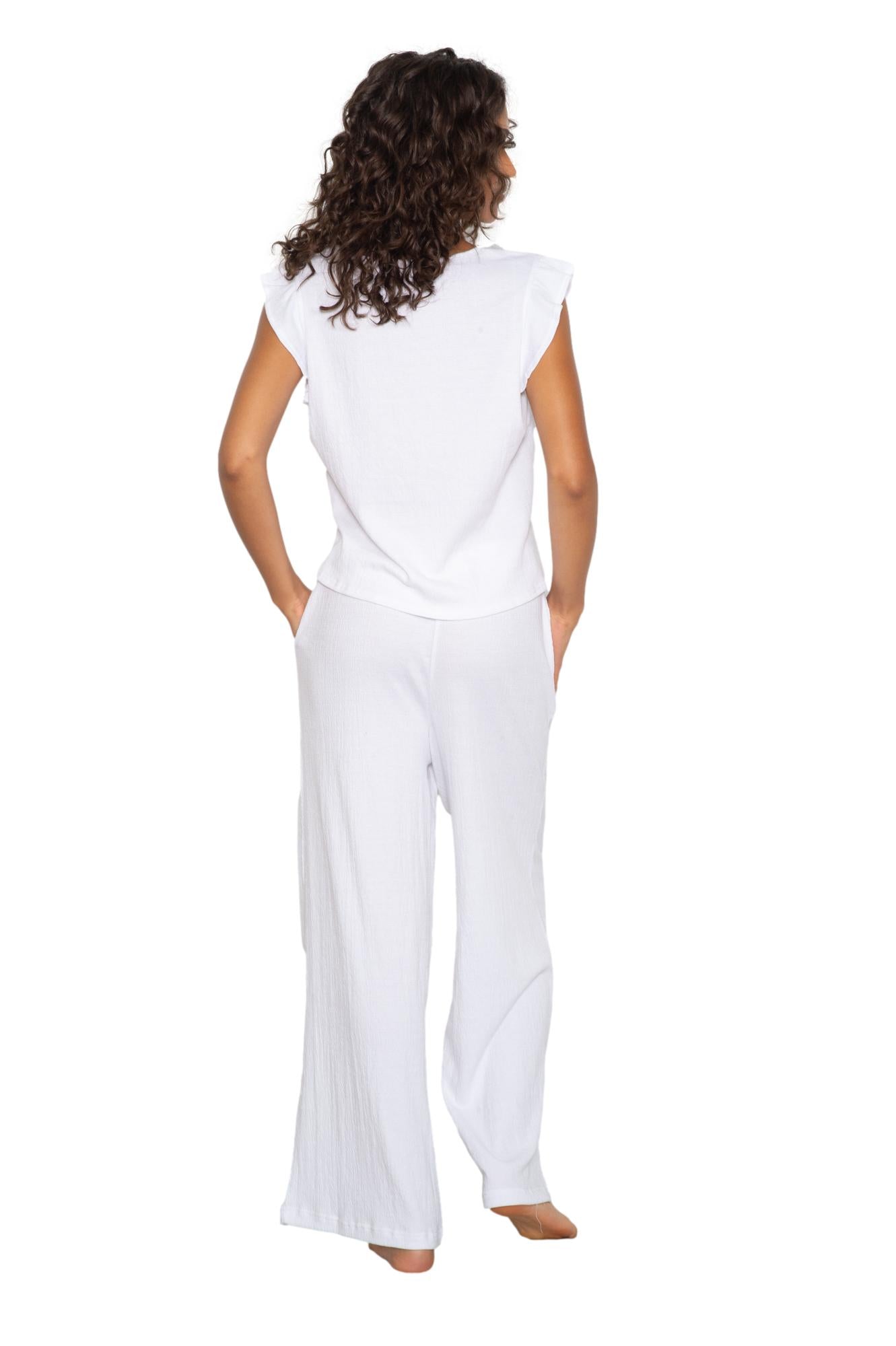 Ruffle top & pant set