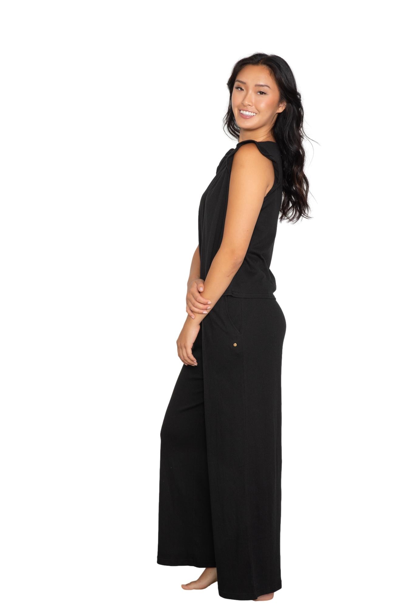 Ruffle top & pant set
