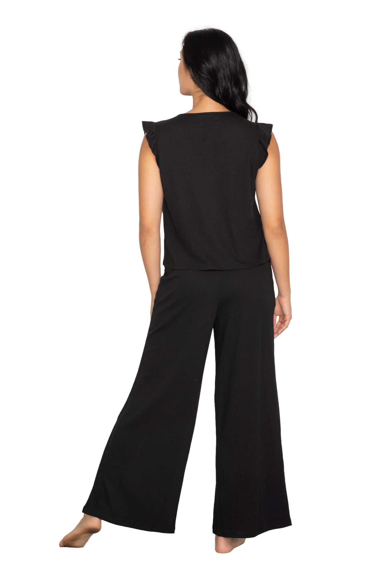 Ruffle top & pant set