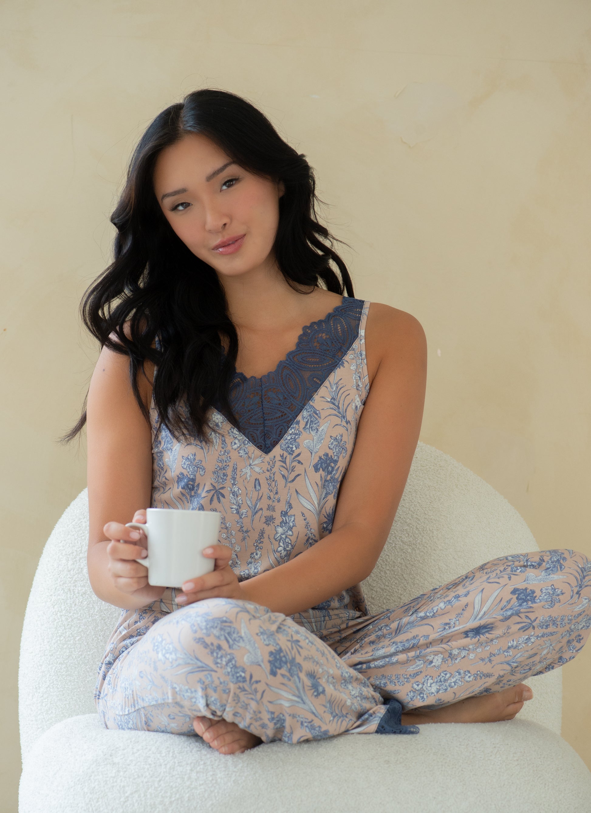 LACE TANK & PANT SET