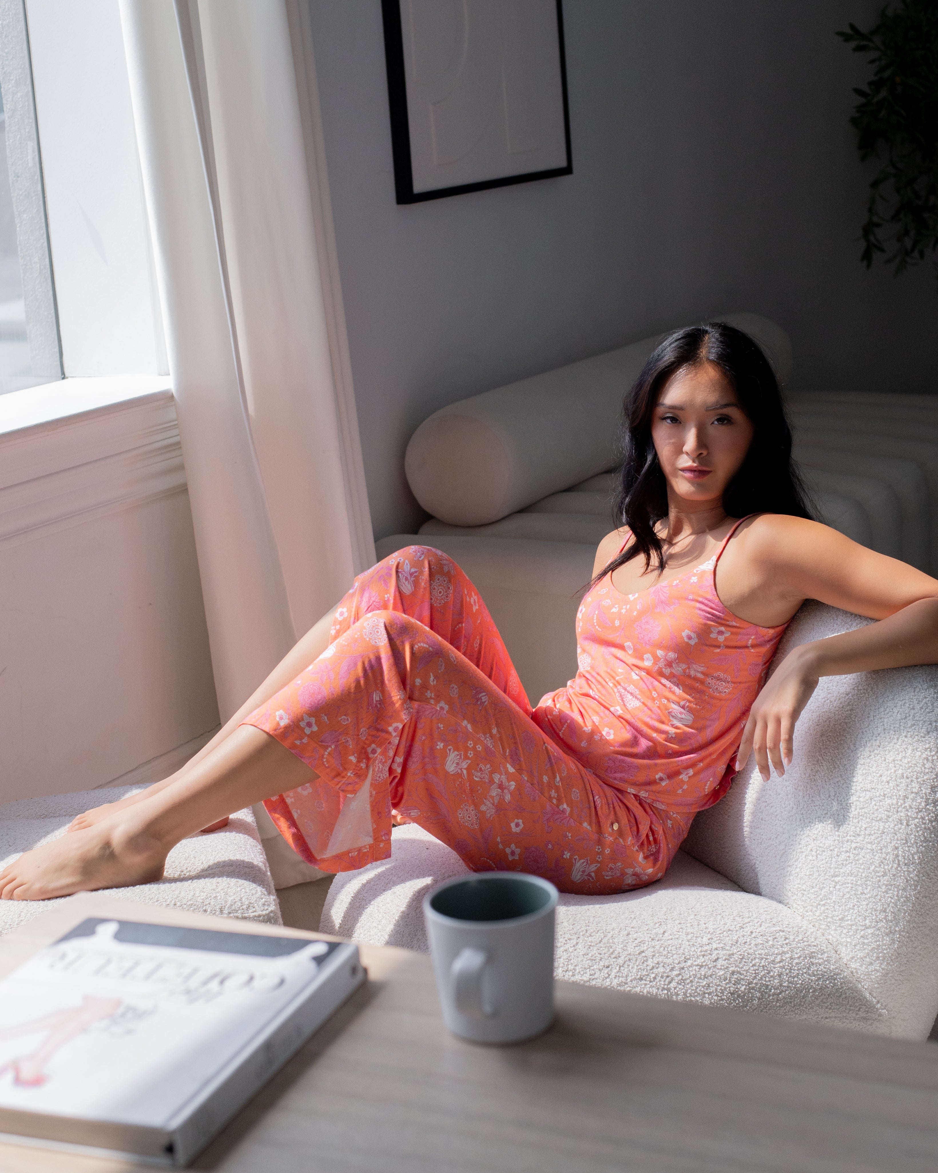 Cami & High Waist Capri Set