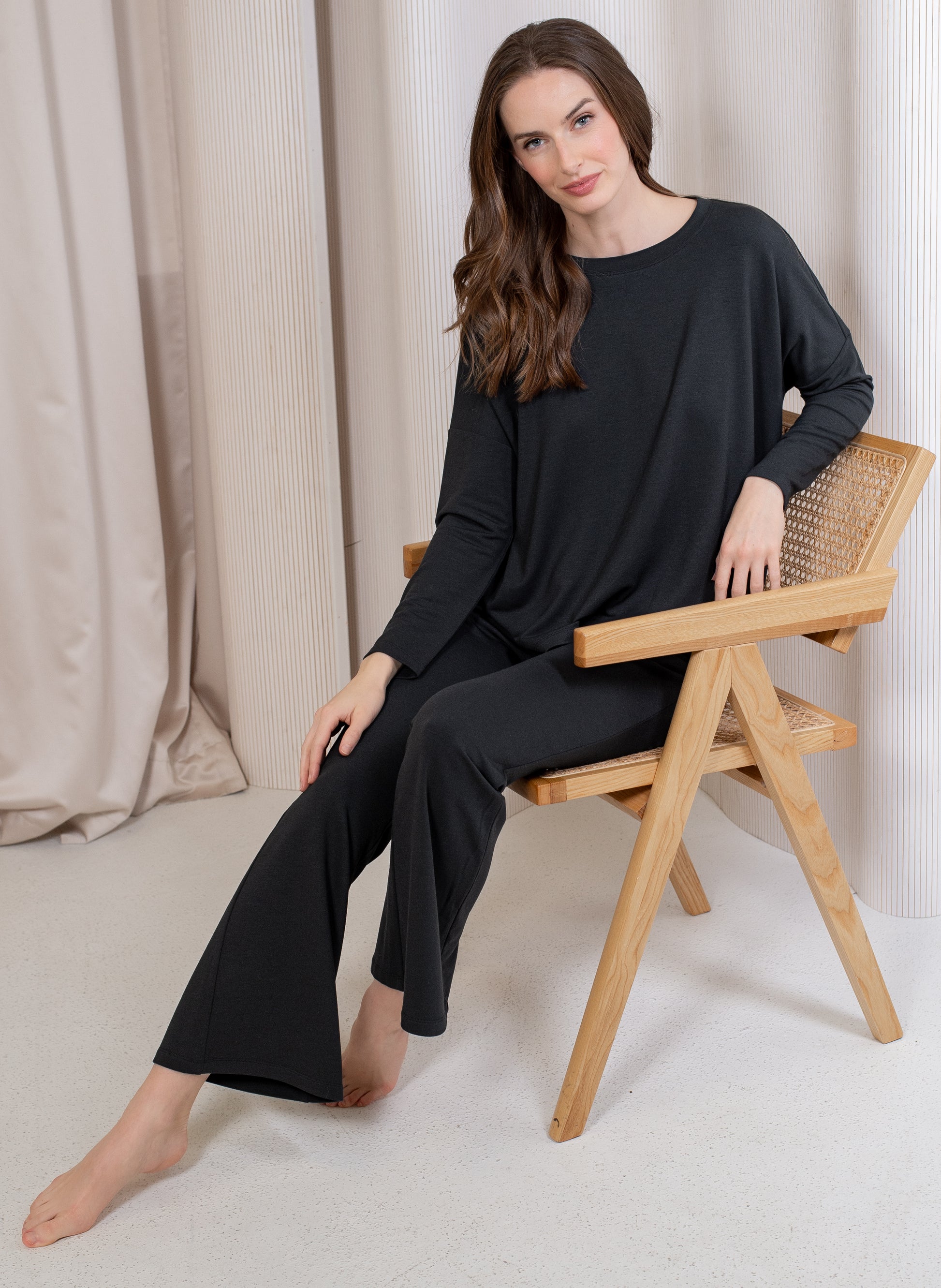 Eco Soft Pull-On Flared Pant