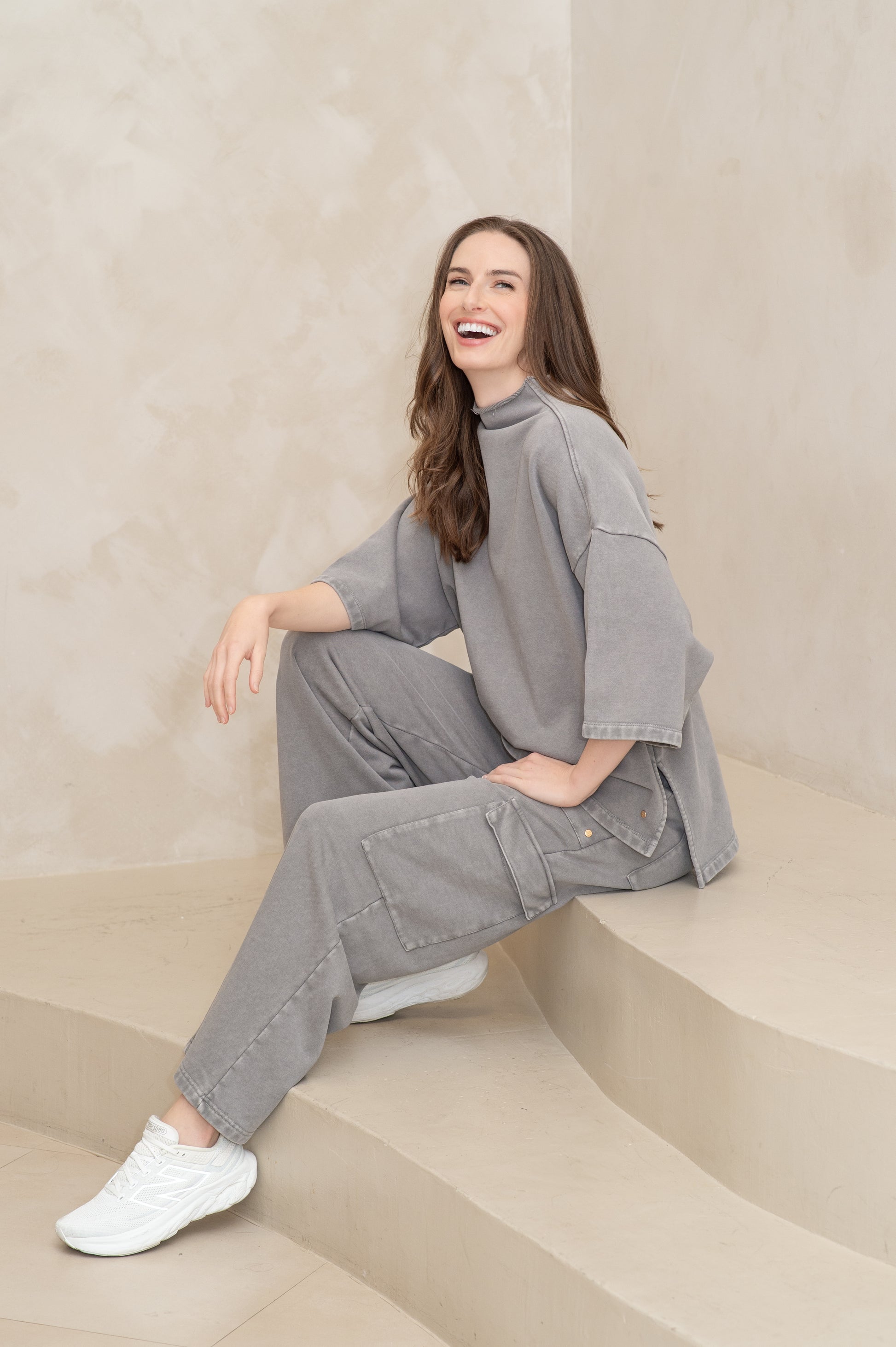 French Terry Oversized Top