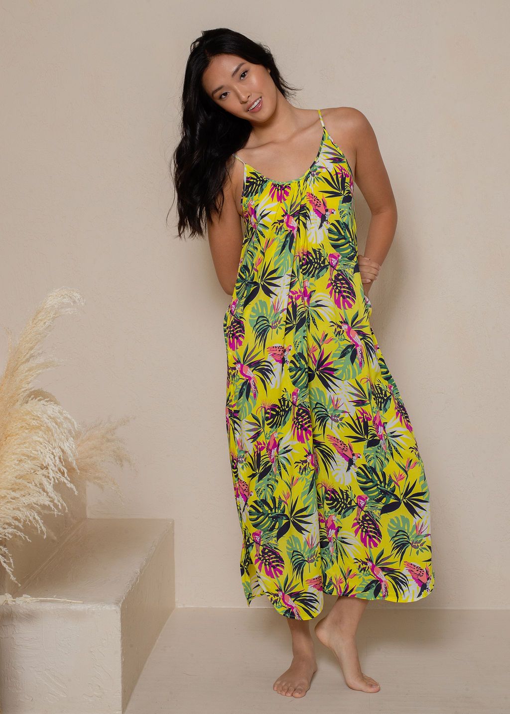 Silk Like Viscose Jumpsuit