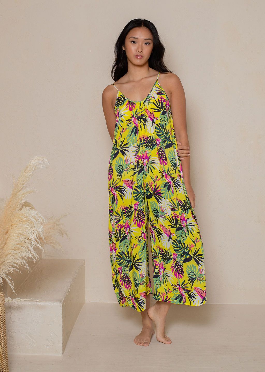 Silk Like Viscose Jumpsuit