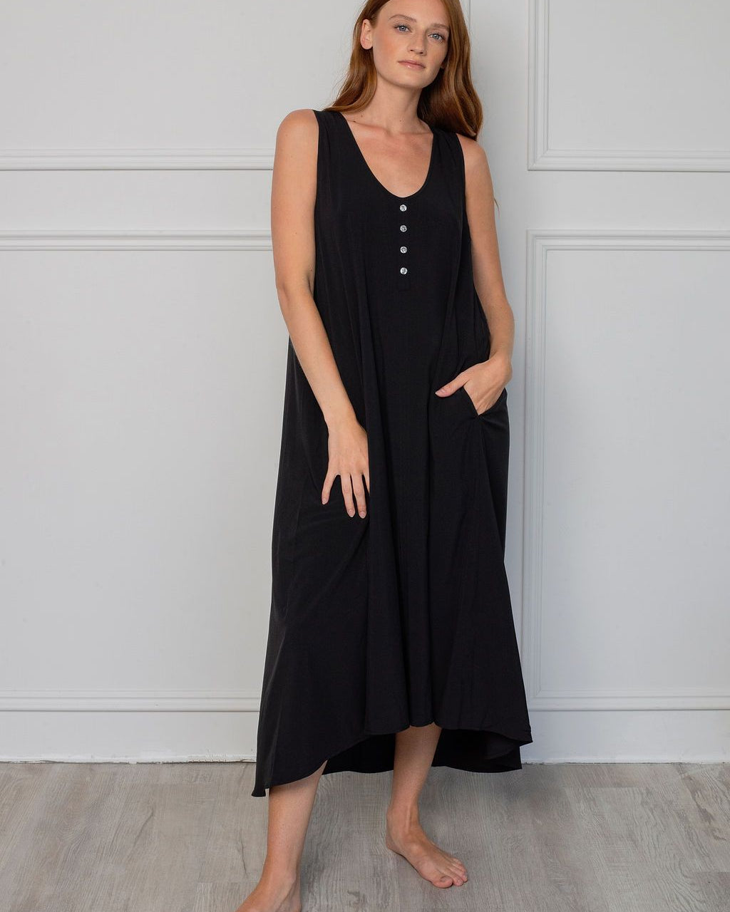 4-WAY STRETCH HIGH LOW DRESS - LATTELOVE Co.