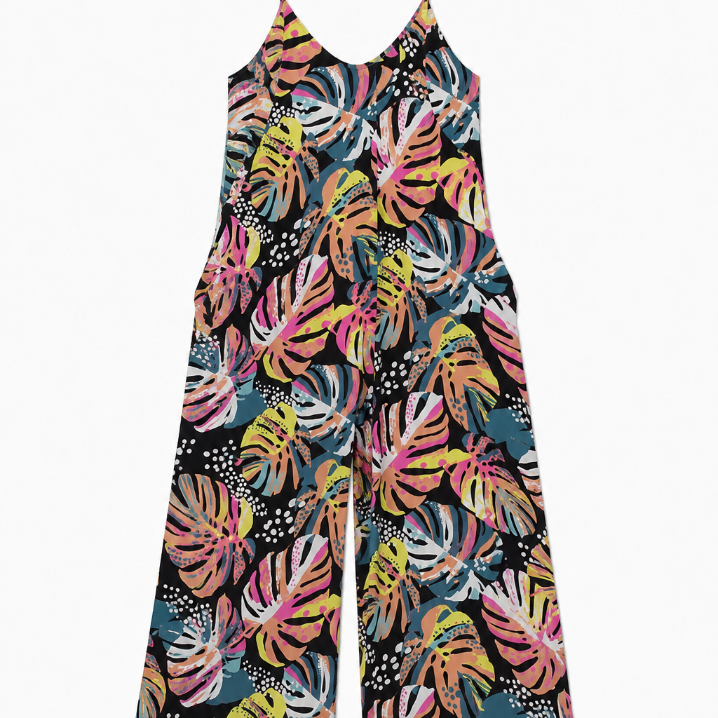 Silk Like Viscose Jumpsuit