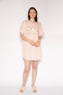 T-Shirt Dress - Eat More Cookies - LATTELOVE Co.