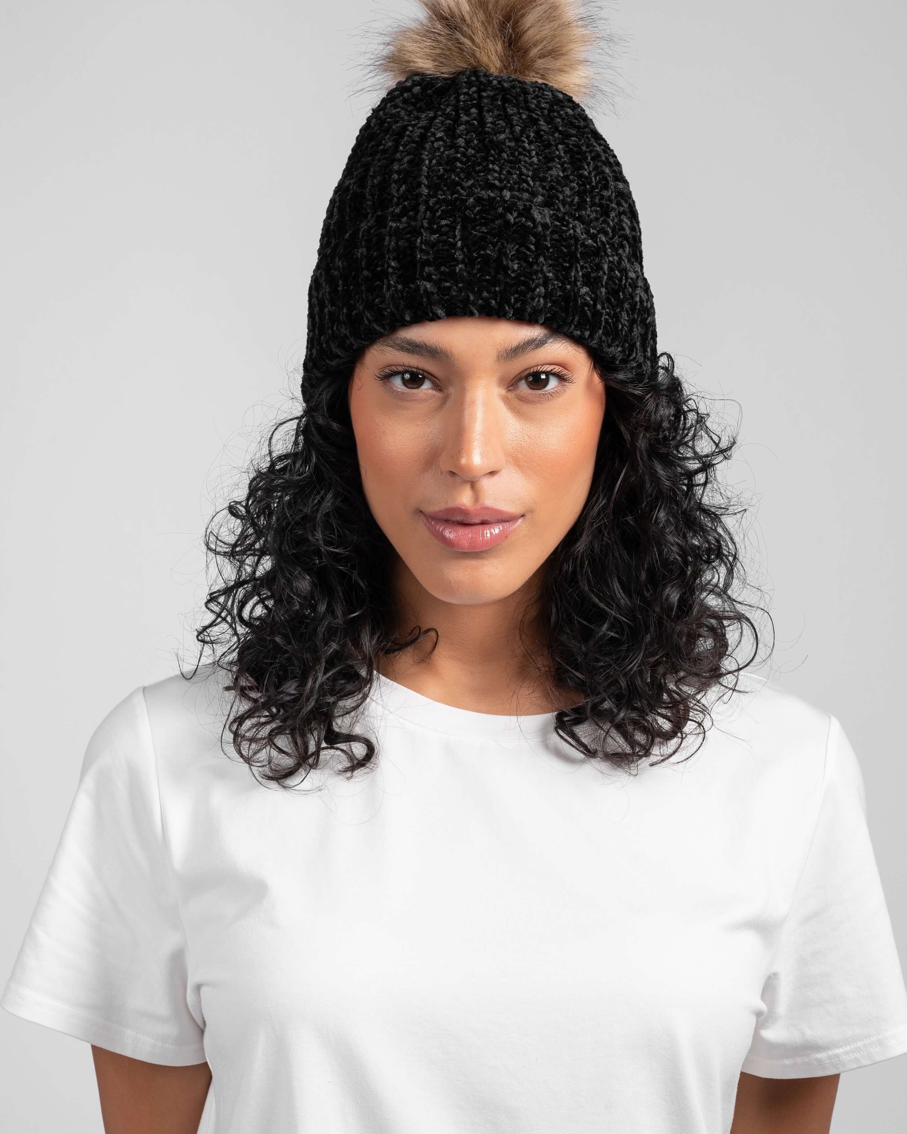 CHENILLE HAT - LATTELOVE Co.
