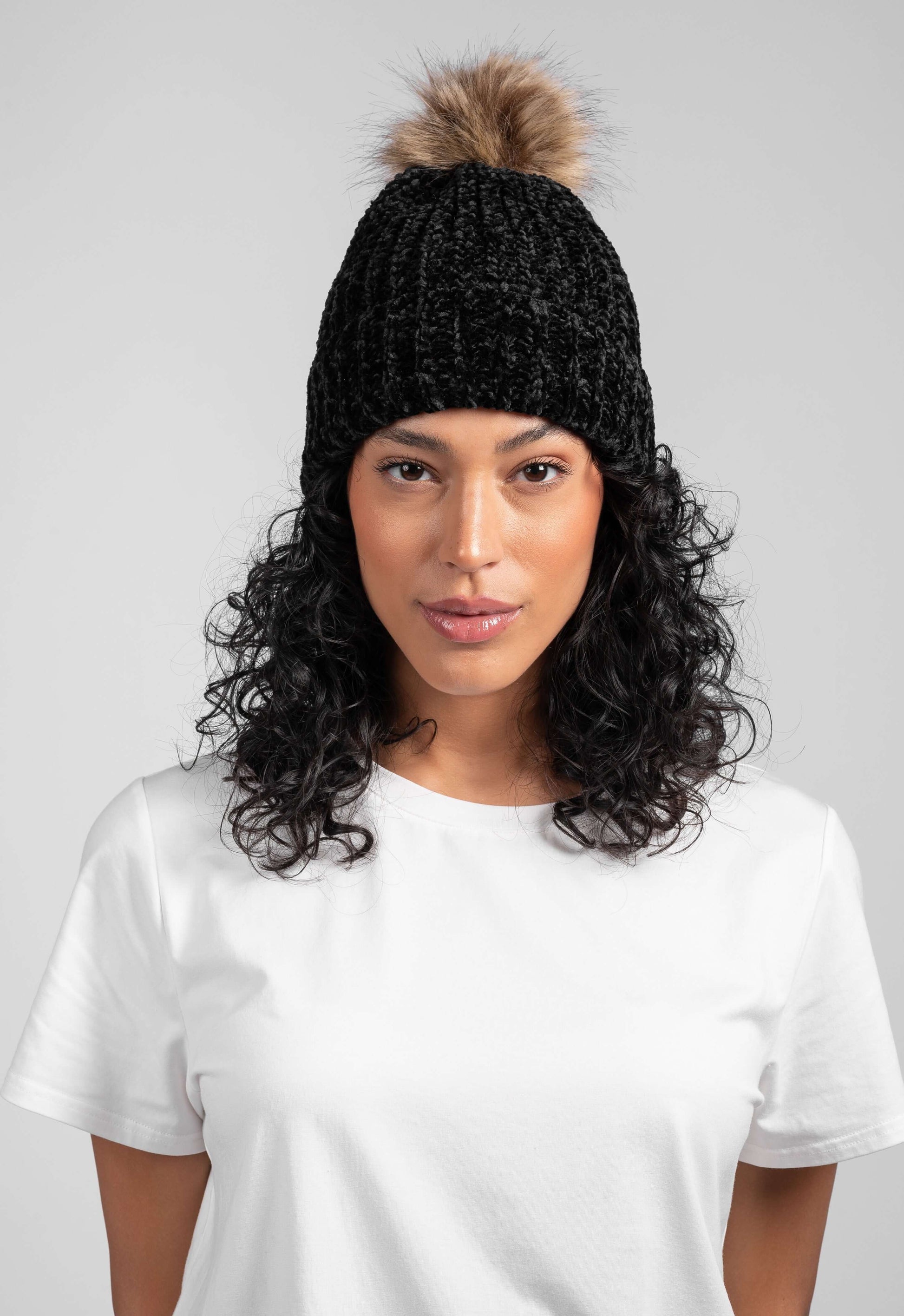 CHENILLE HAT - LATTELOVE Co.