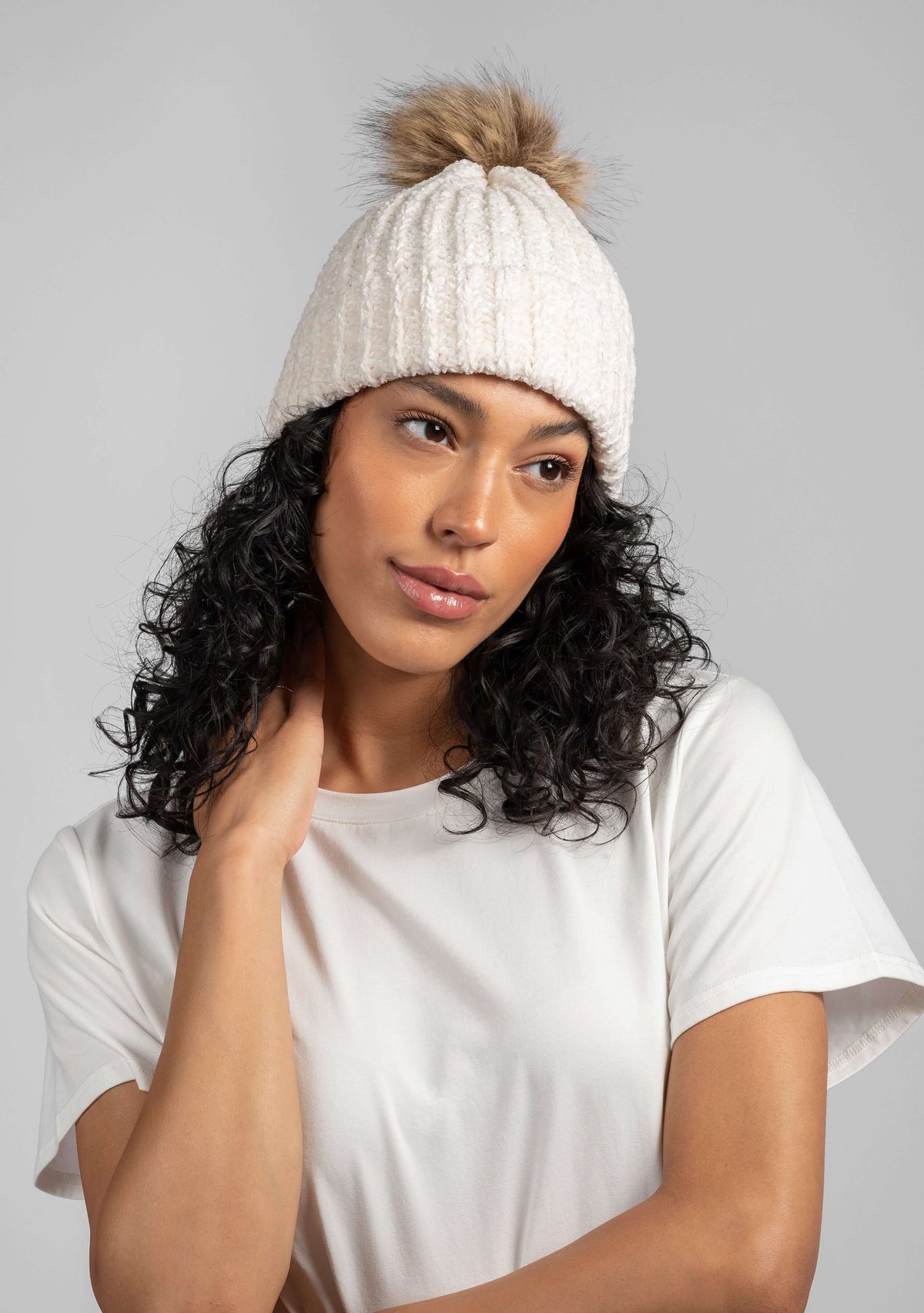 CHENILLE HAT - LATTELOVE Co.