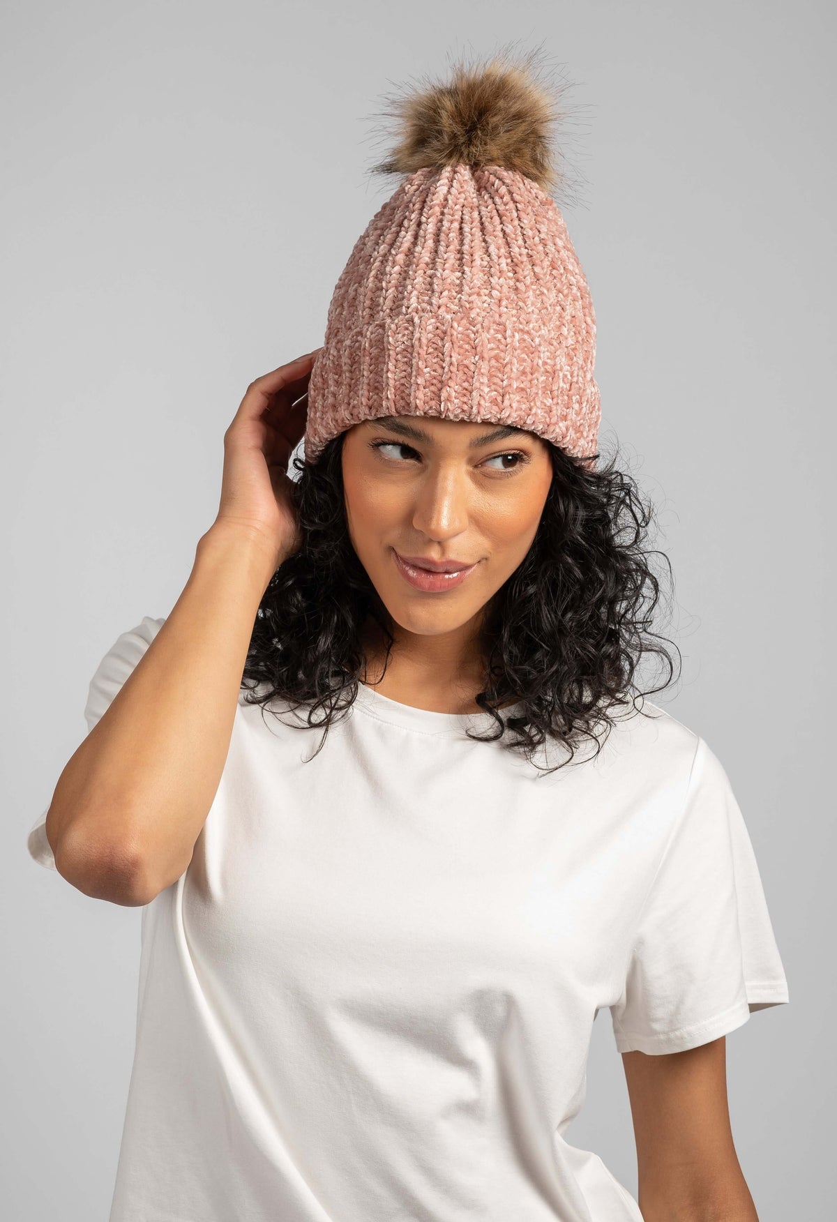 CHENILLE HAT - LATTELOVE Co.