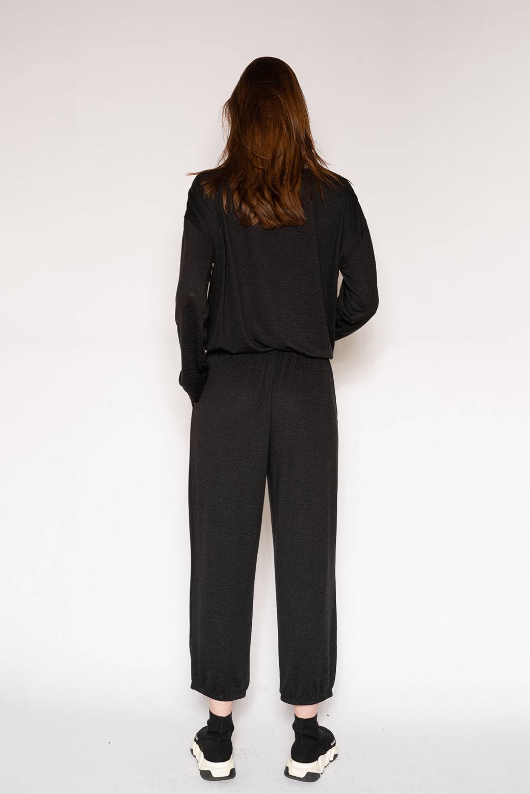 Marled Knit Hacci Jogger - LATTELOVE Co.