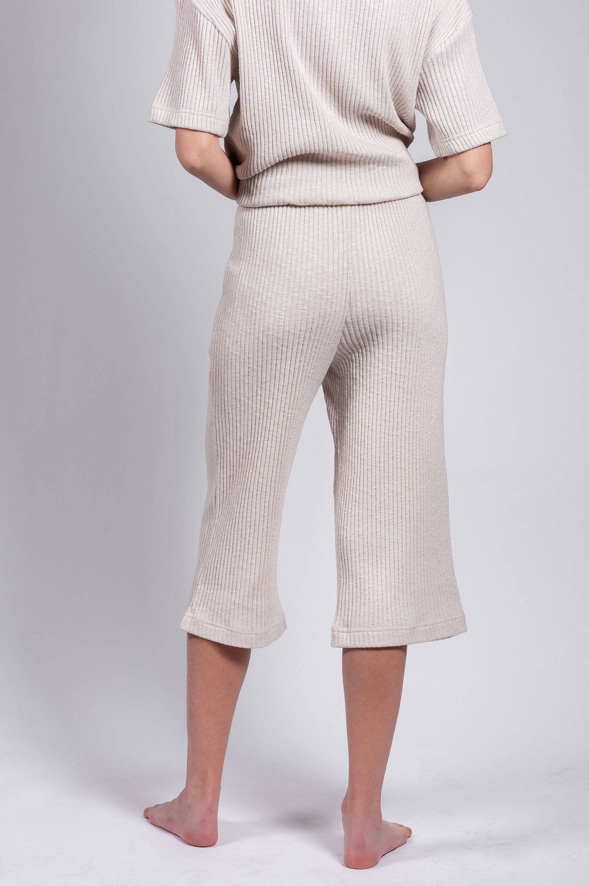 Rib Knit Pant - LATTELOVE Co.