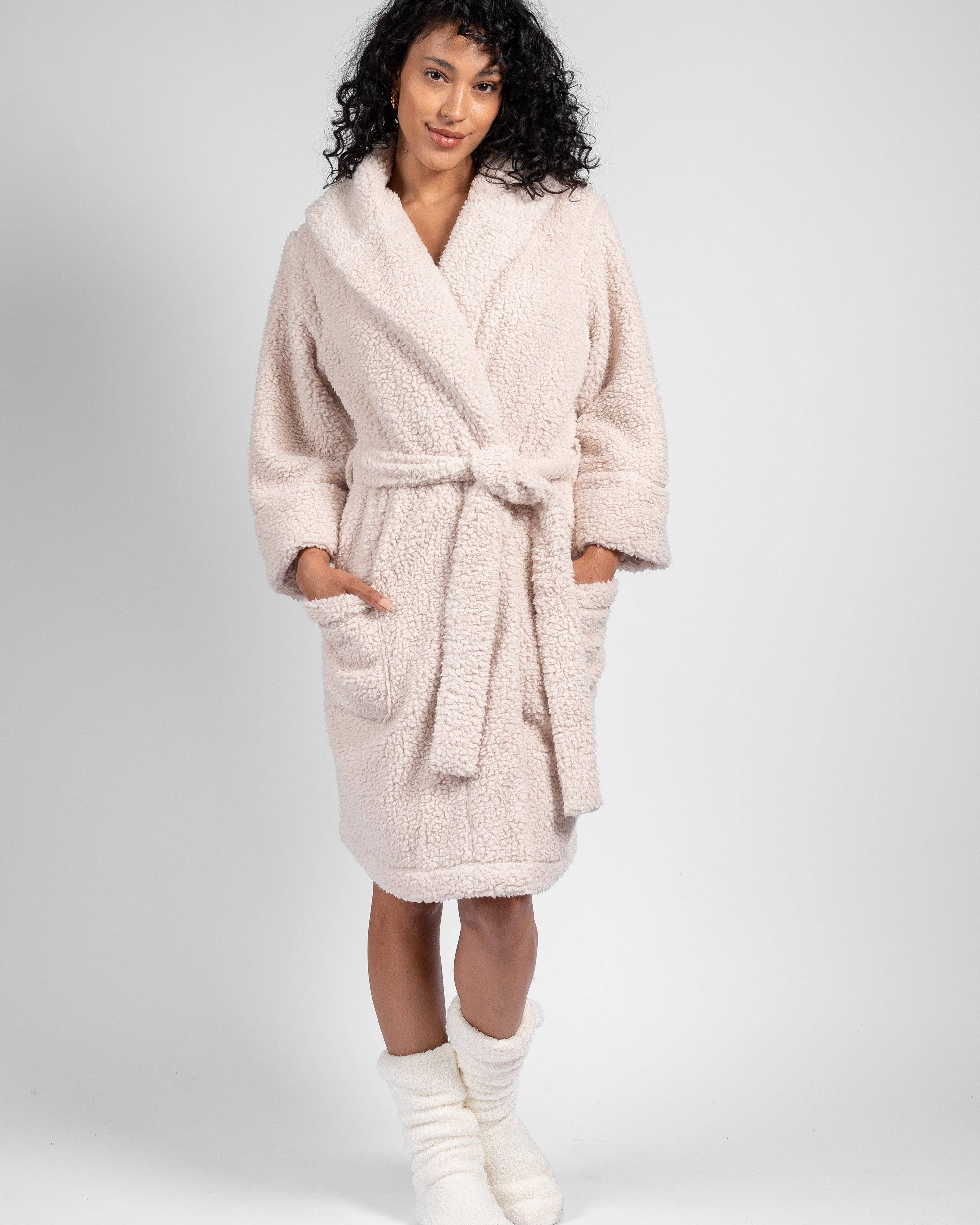 TEDDY SHERPA ROBE - LATTELOVE Co.
