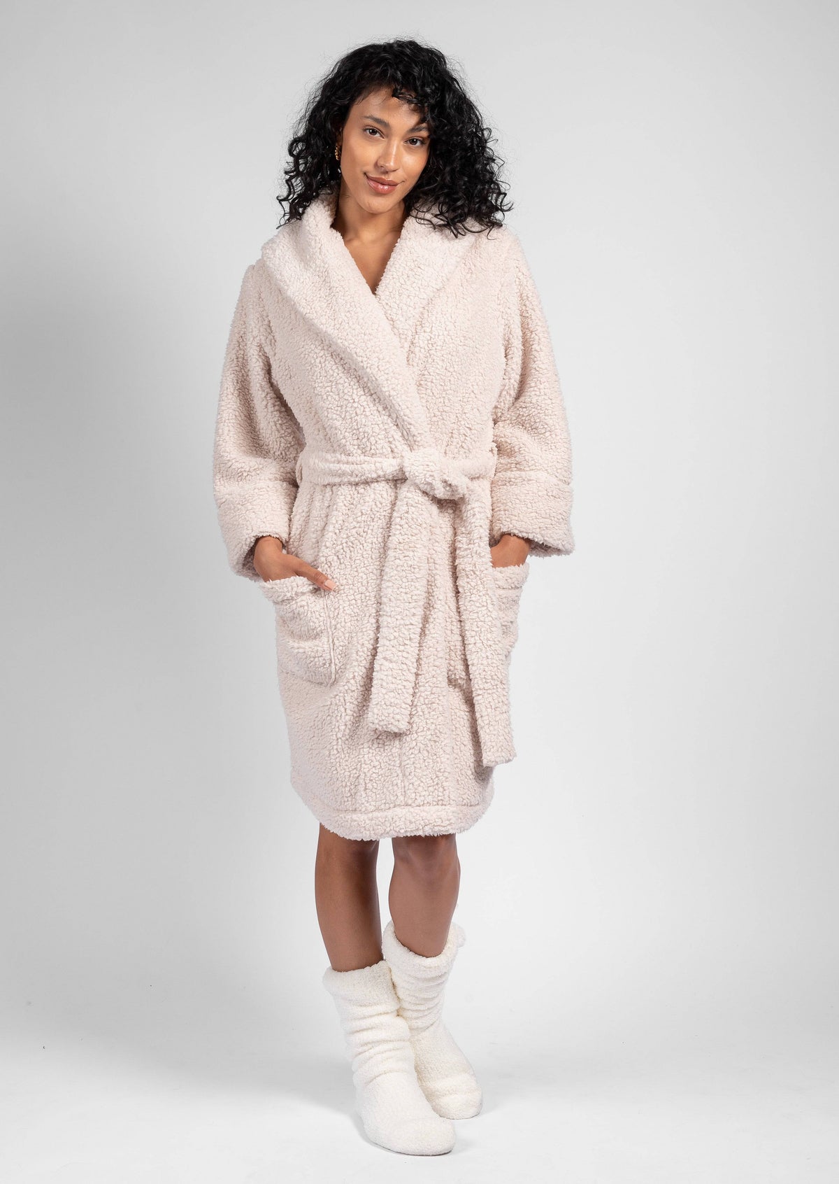 TEDDY SHERPA ROBE - LATTELOVE Co.