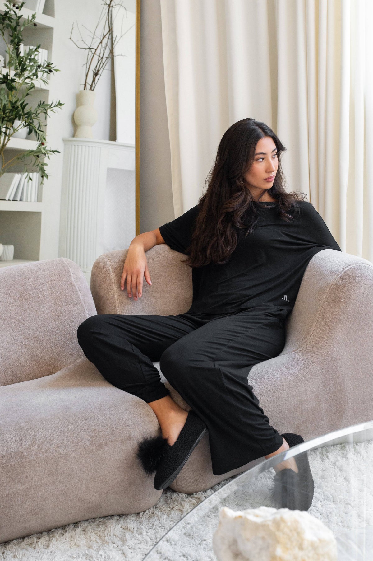 MODERN PLEATED PANT - LATTELOVE Co.